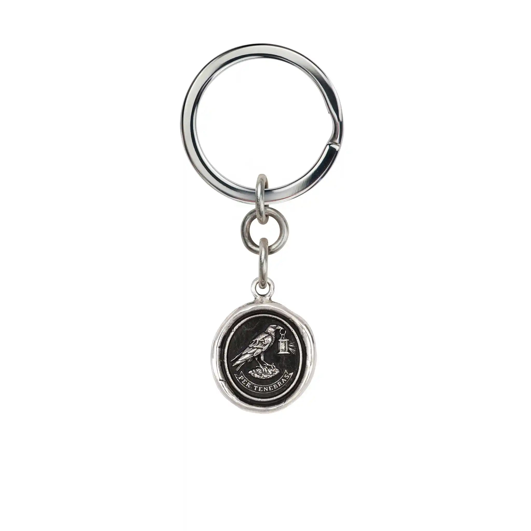 Through Darkness Key Chain
