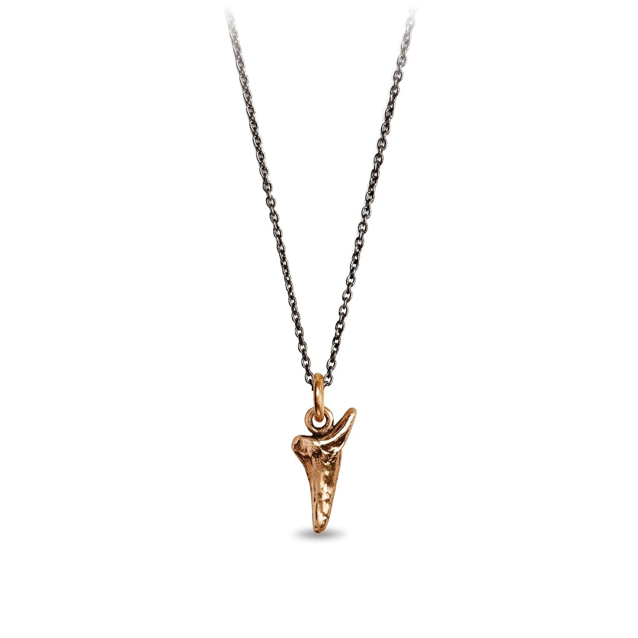 Tooth Symbol Charm - Bronze