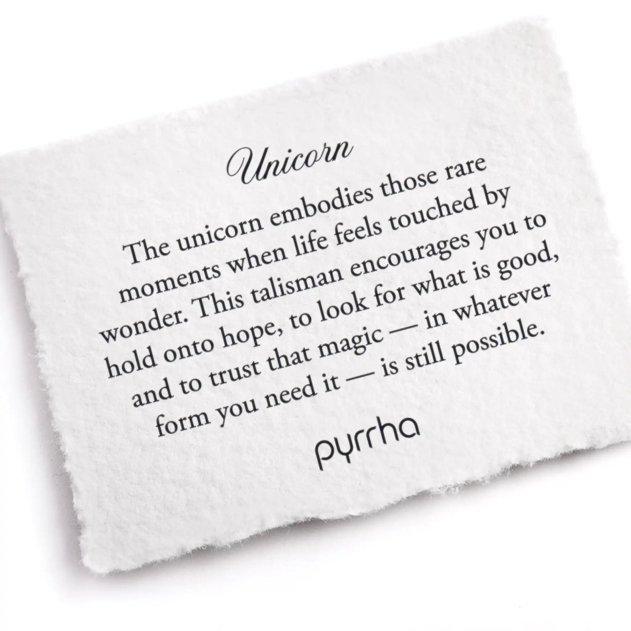 Unicorn Talisman - Mystic Violet