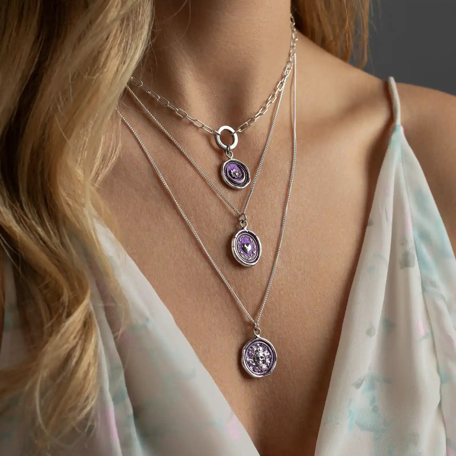 Live Every Moment Talisman - Mystic Violet