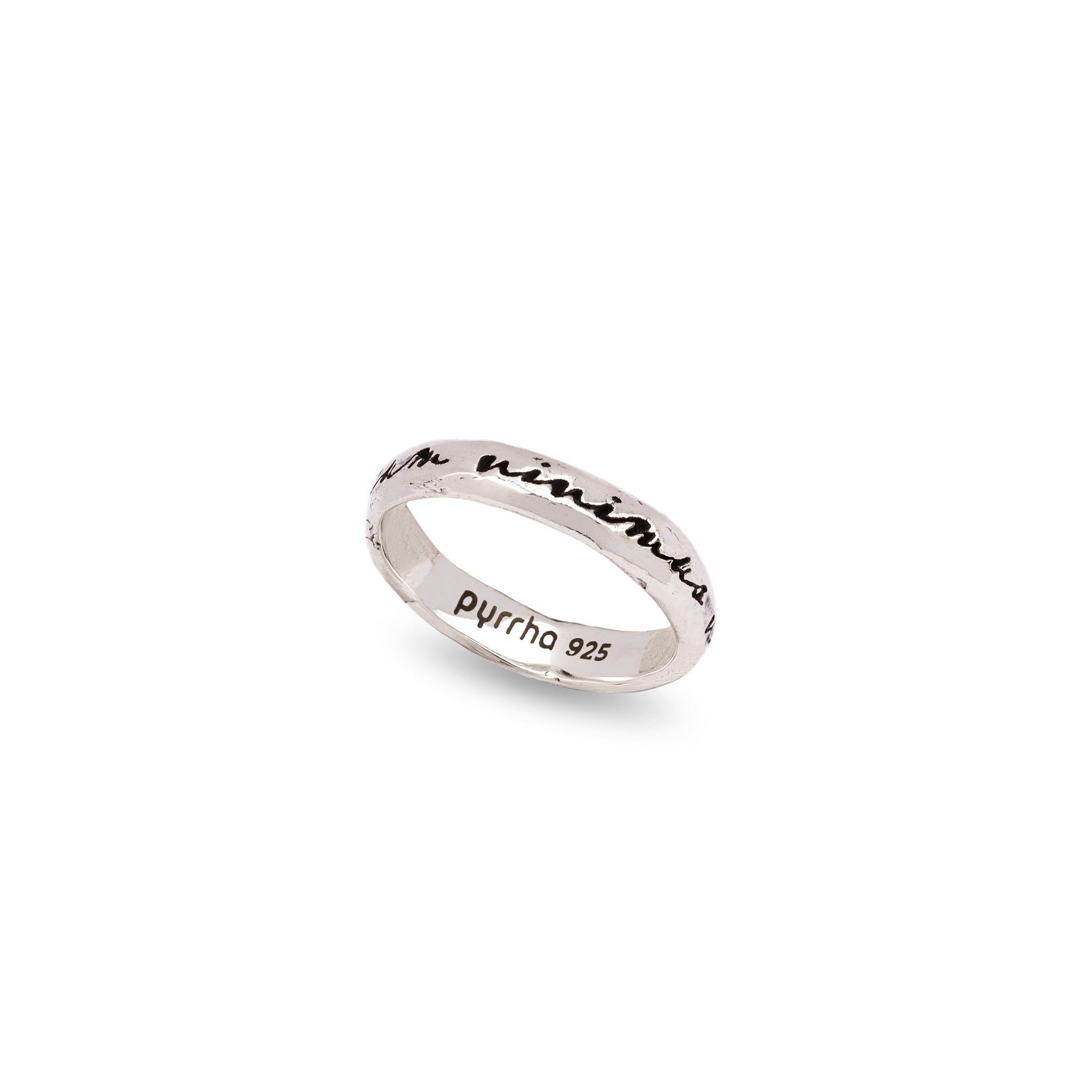 While We Live Let Us Live Poesy Ring