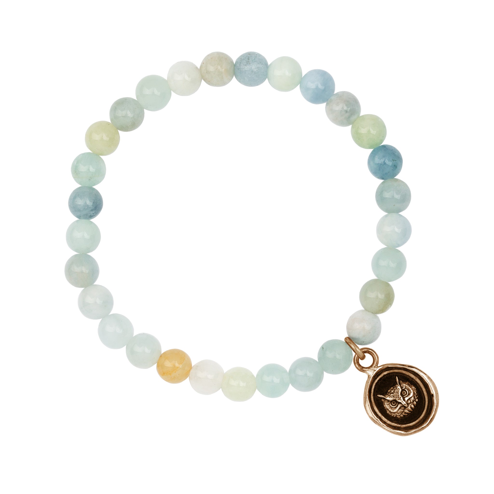 Witty Appreciation Talisman Stretch Stone Bracelet