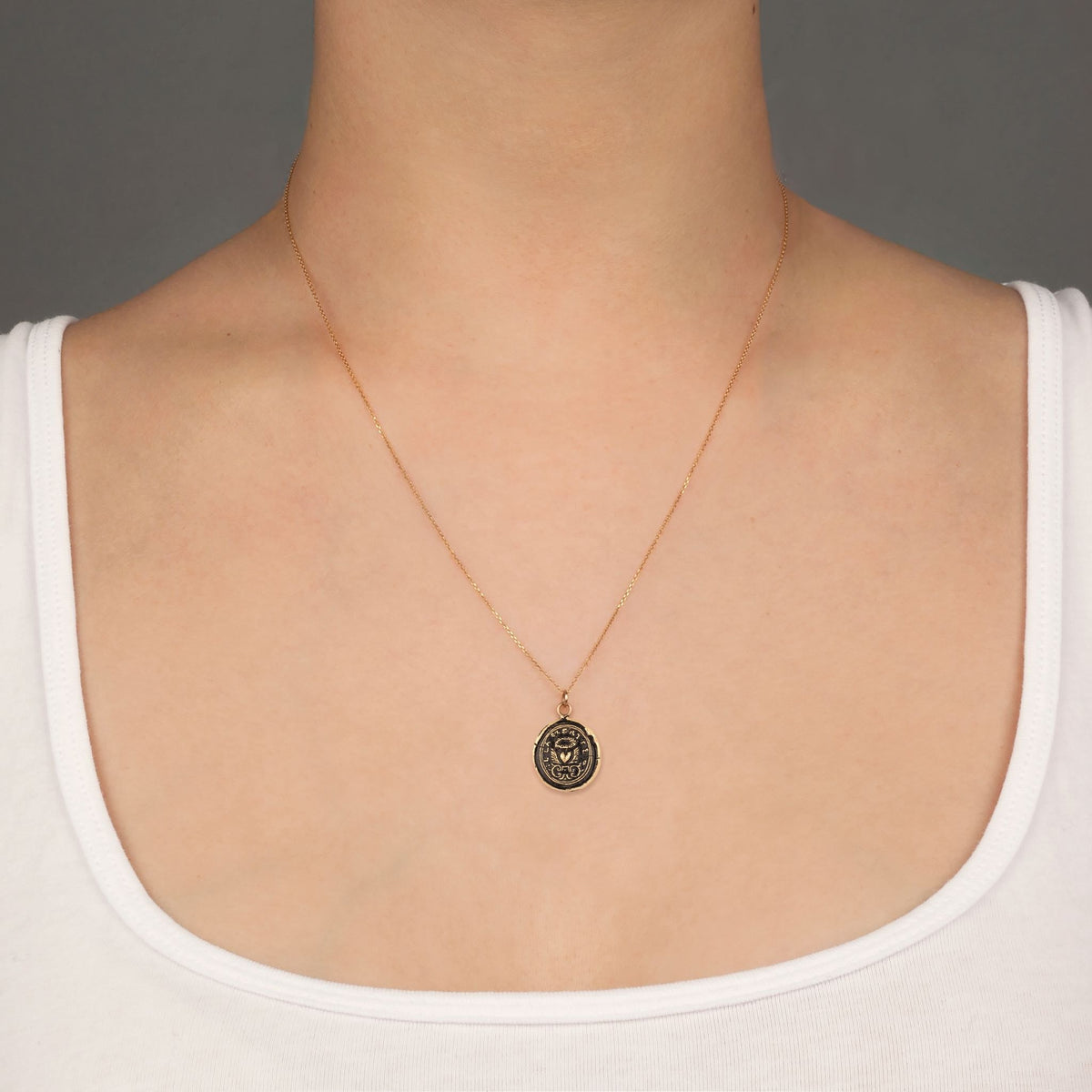 Pyrrha True Self 14K Gold Talisman Necklace