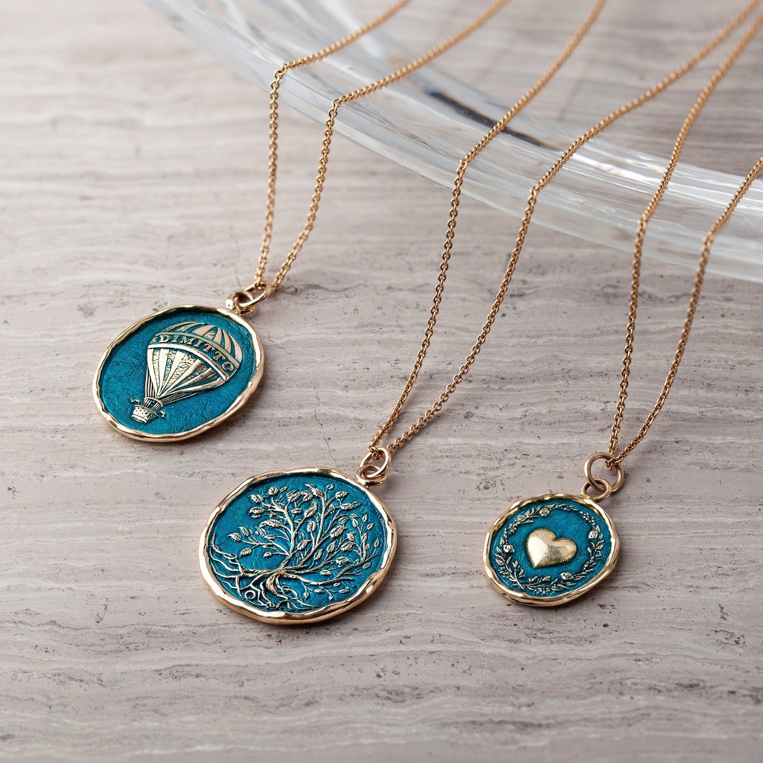 Tree of Life 14K Gold Talisman - True Colors