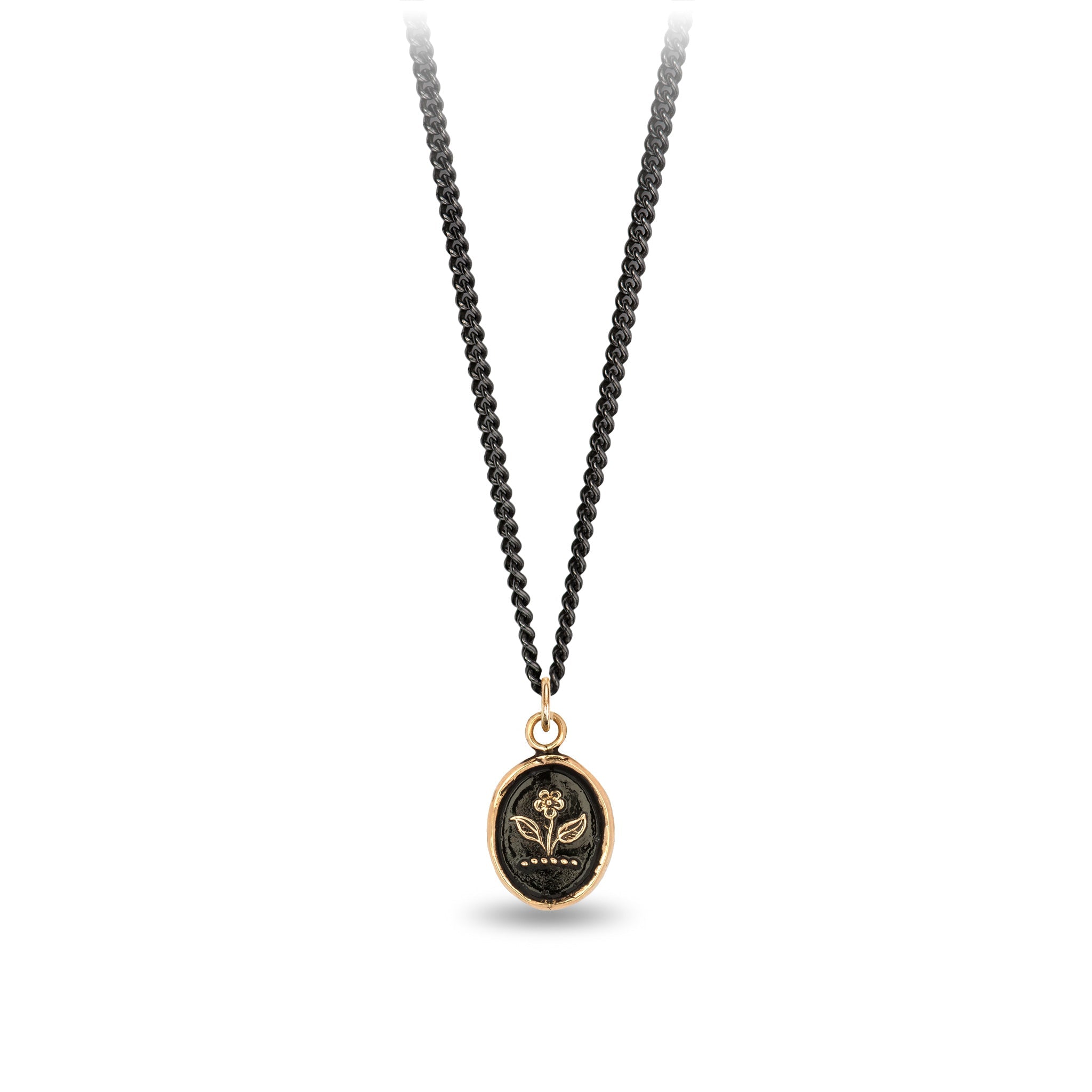Beauty & Strength 14K Gold Talisman