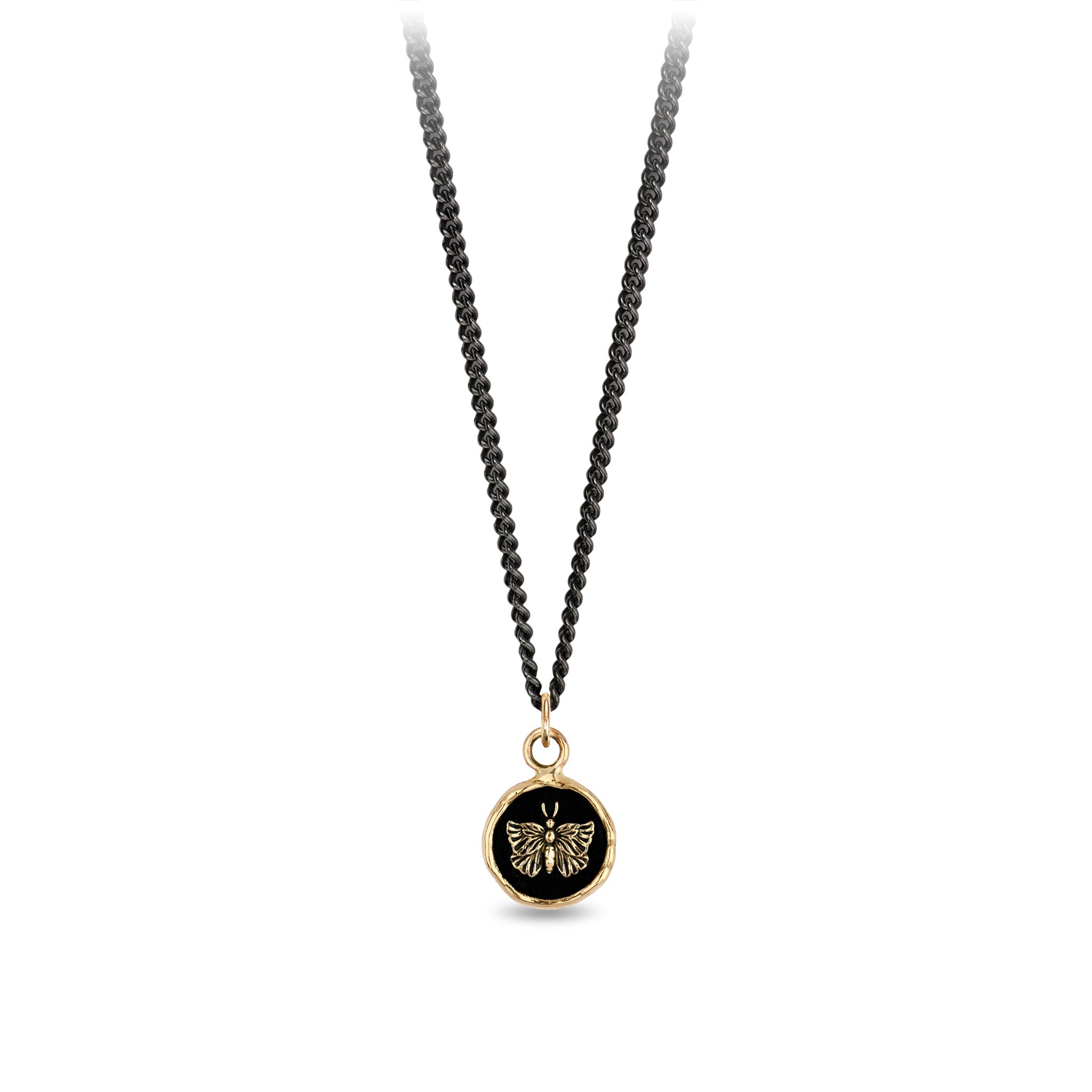 Butterfly 14K Gold Talisman