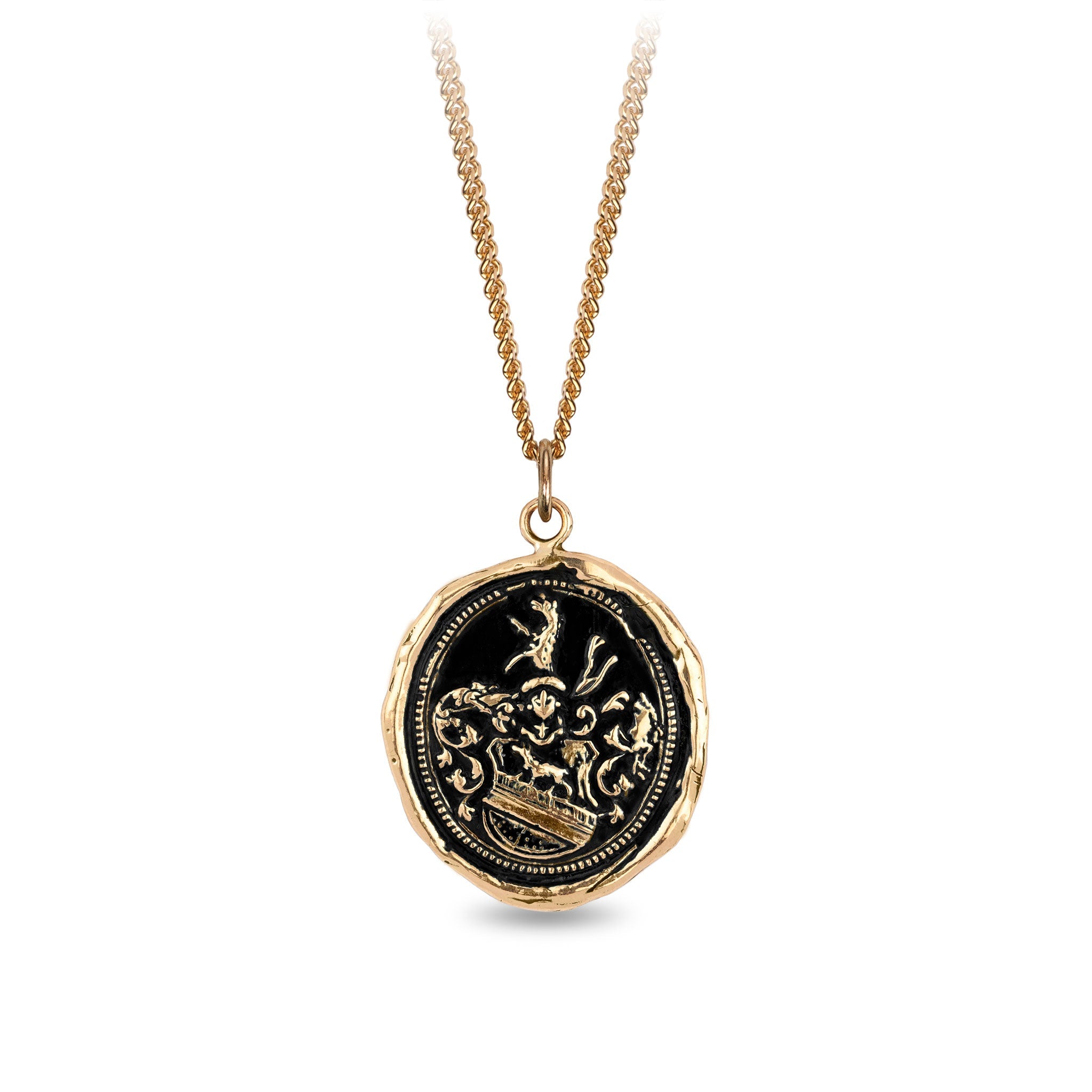 Heart of the Wolf 14K Gold Signature Talisman