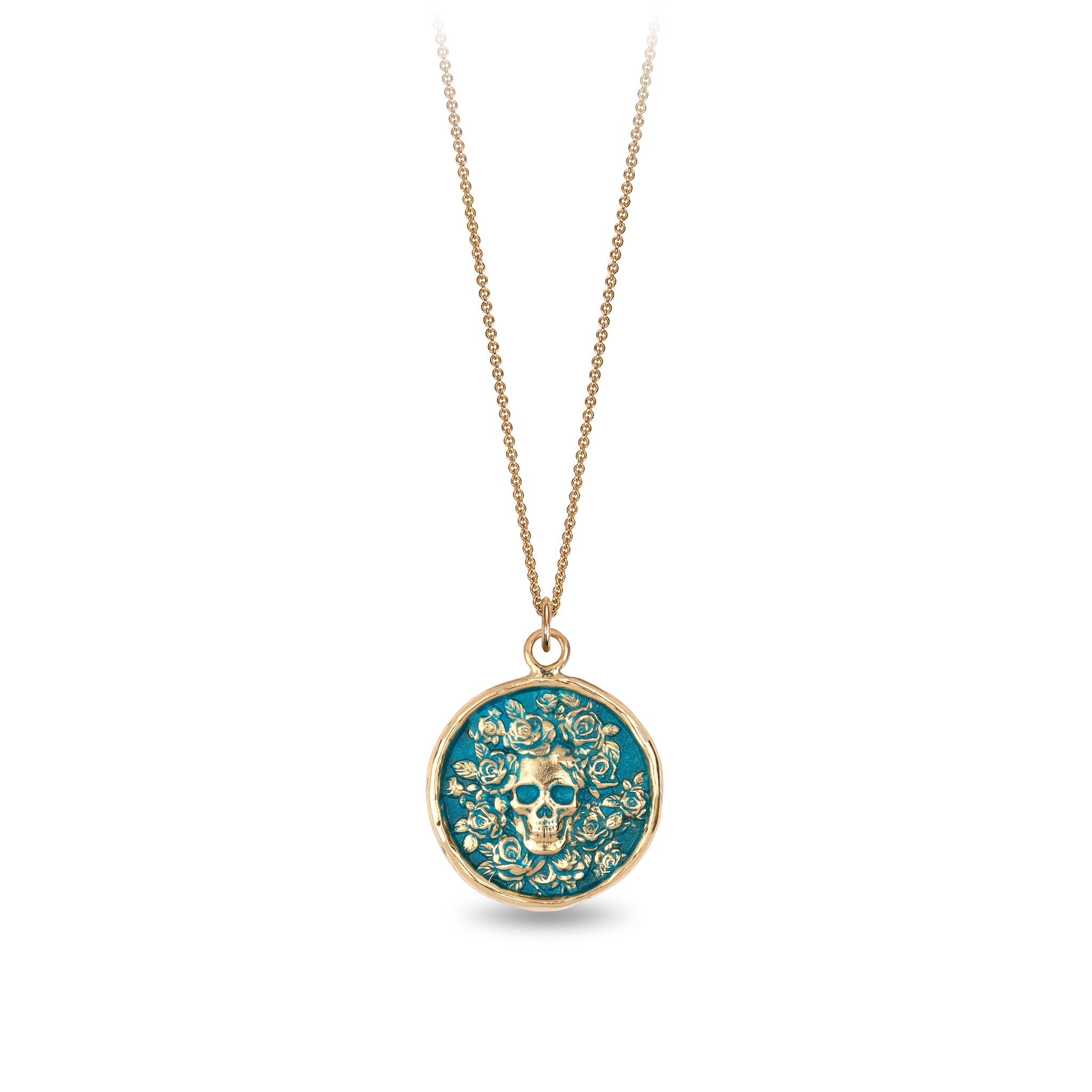 Live Every Moment 14K Gold Talisman - True Colors