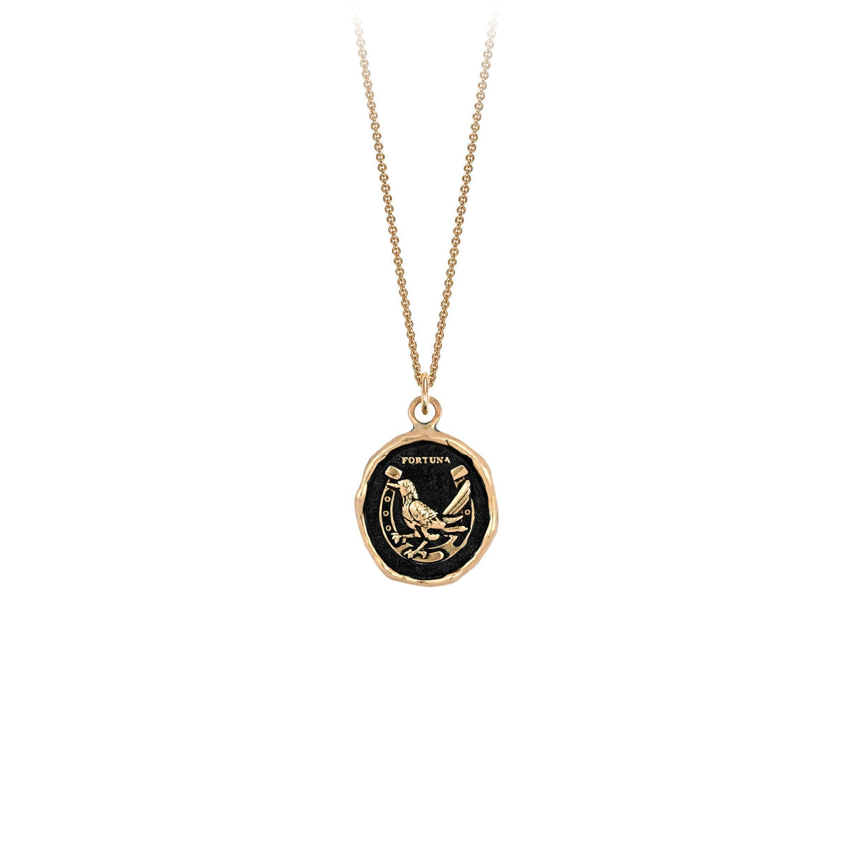 Luck 14K Gold Talisman
