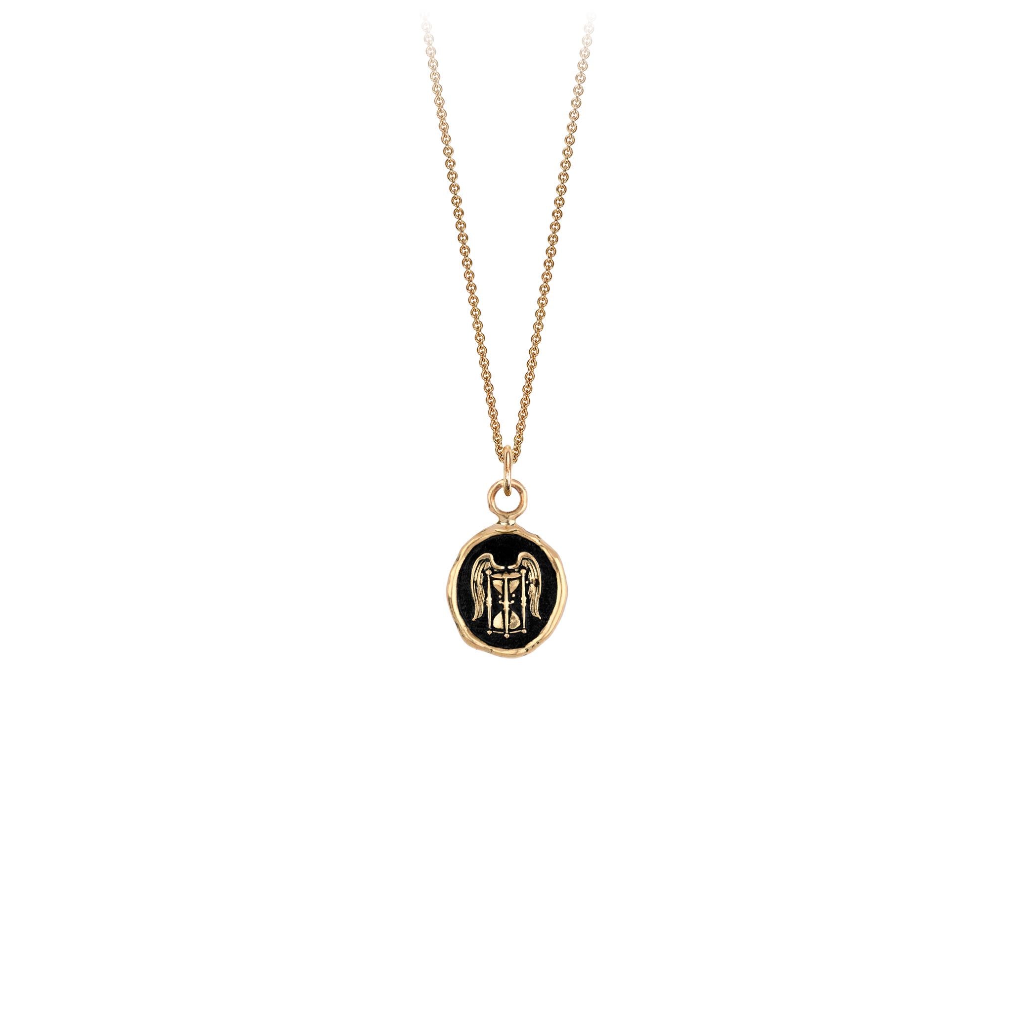 Mindful 14K Gold Appreciation Talisman