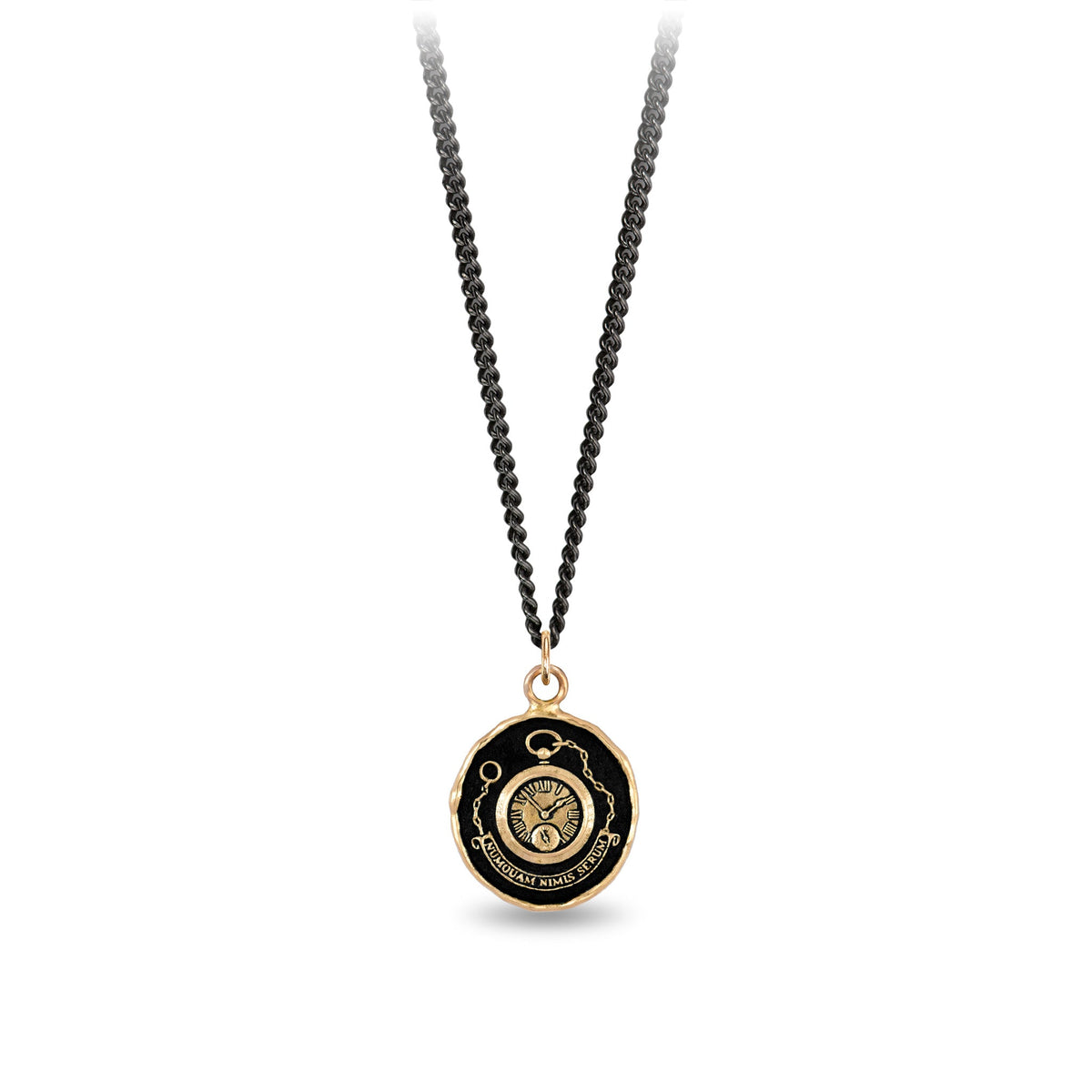 Never Too Late 14K Gold Talisman