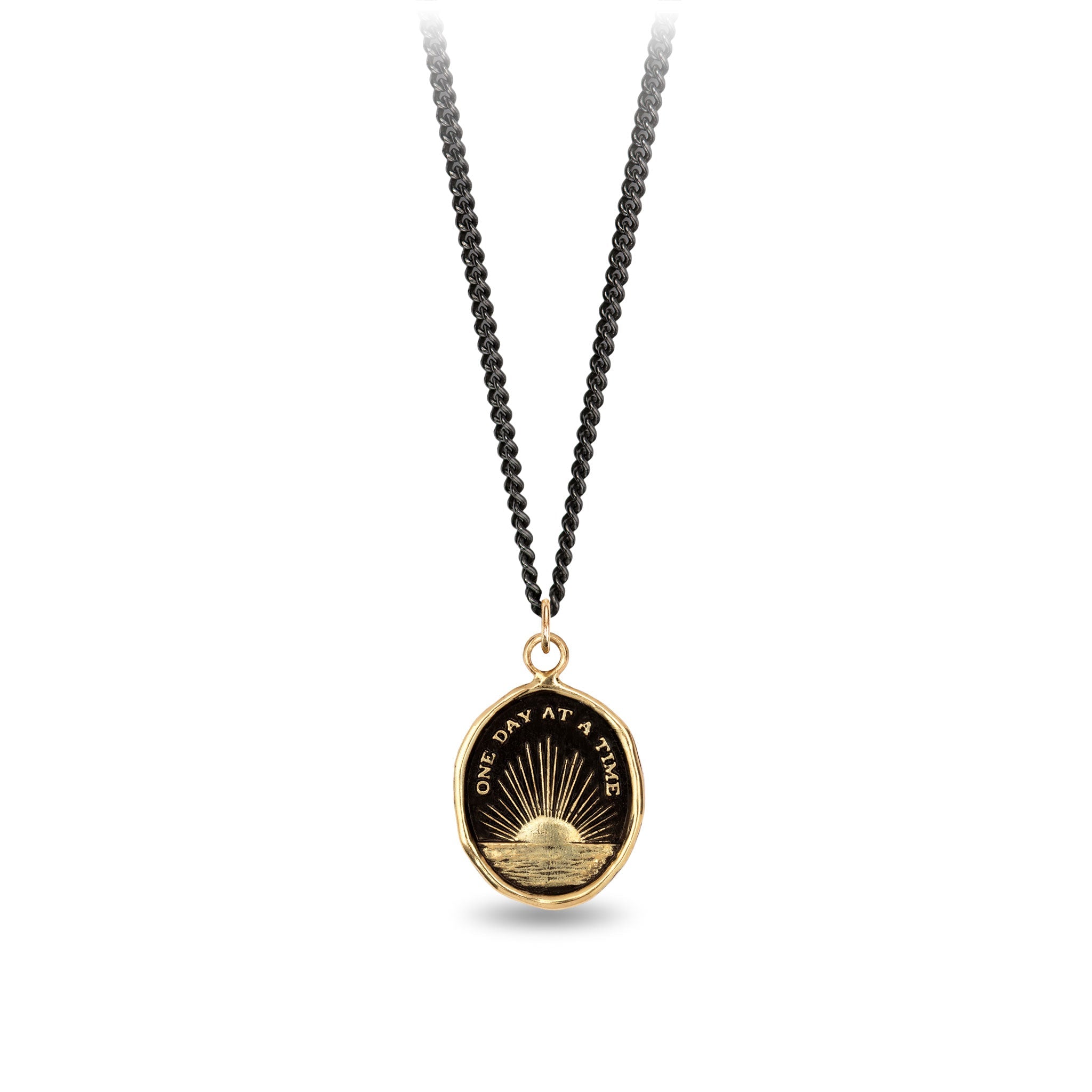 One Day at a Time 14K Gold Talisman