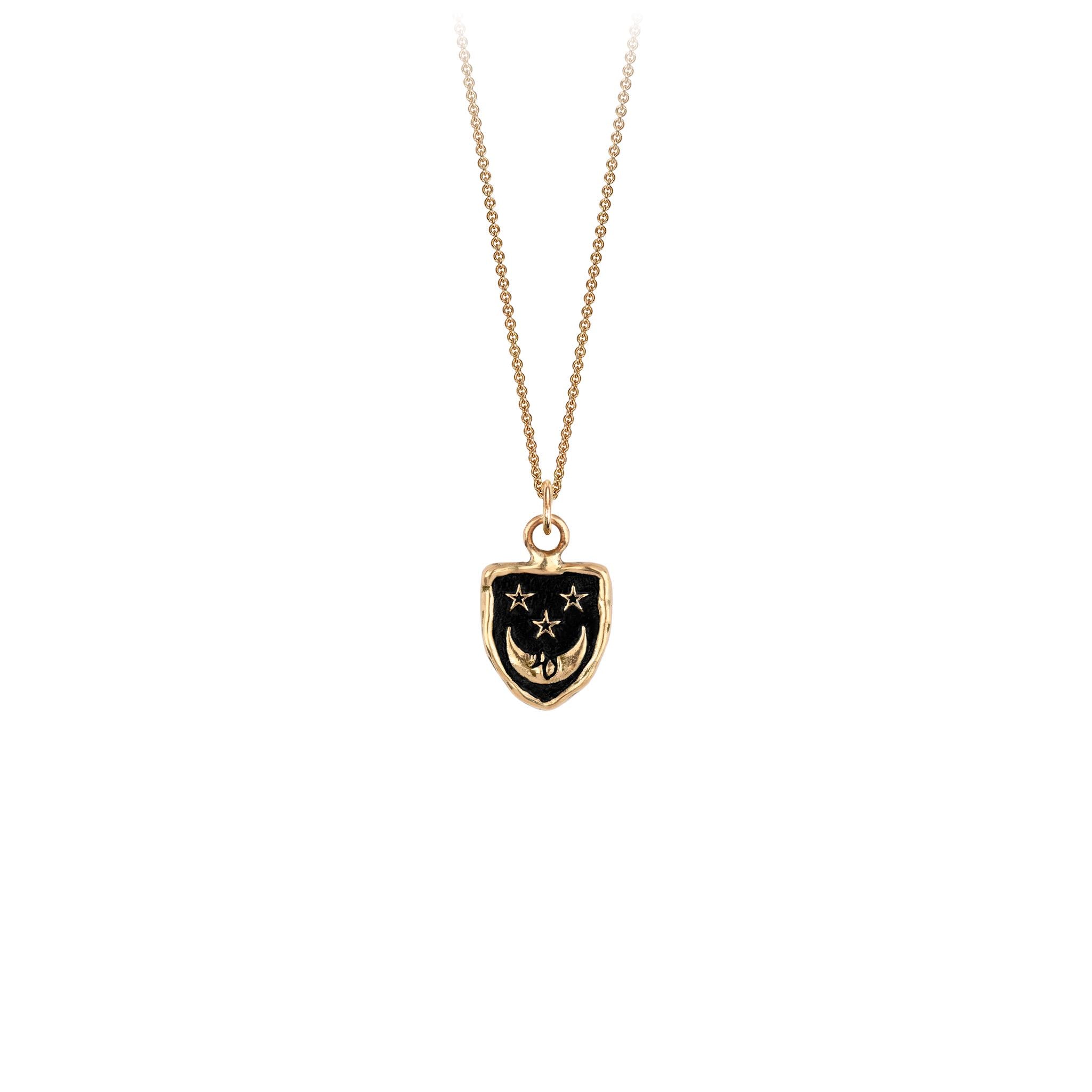 Reflective 14K Gold Appreciation Talisman