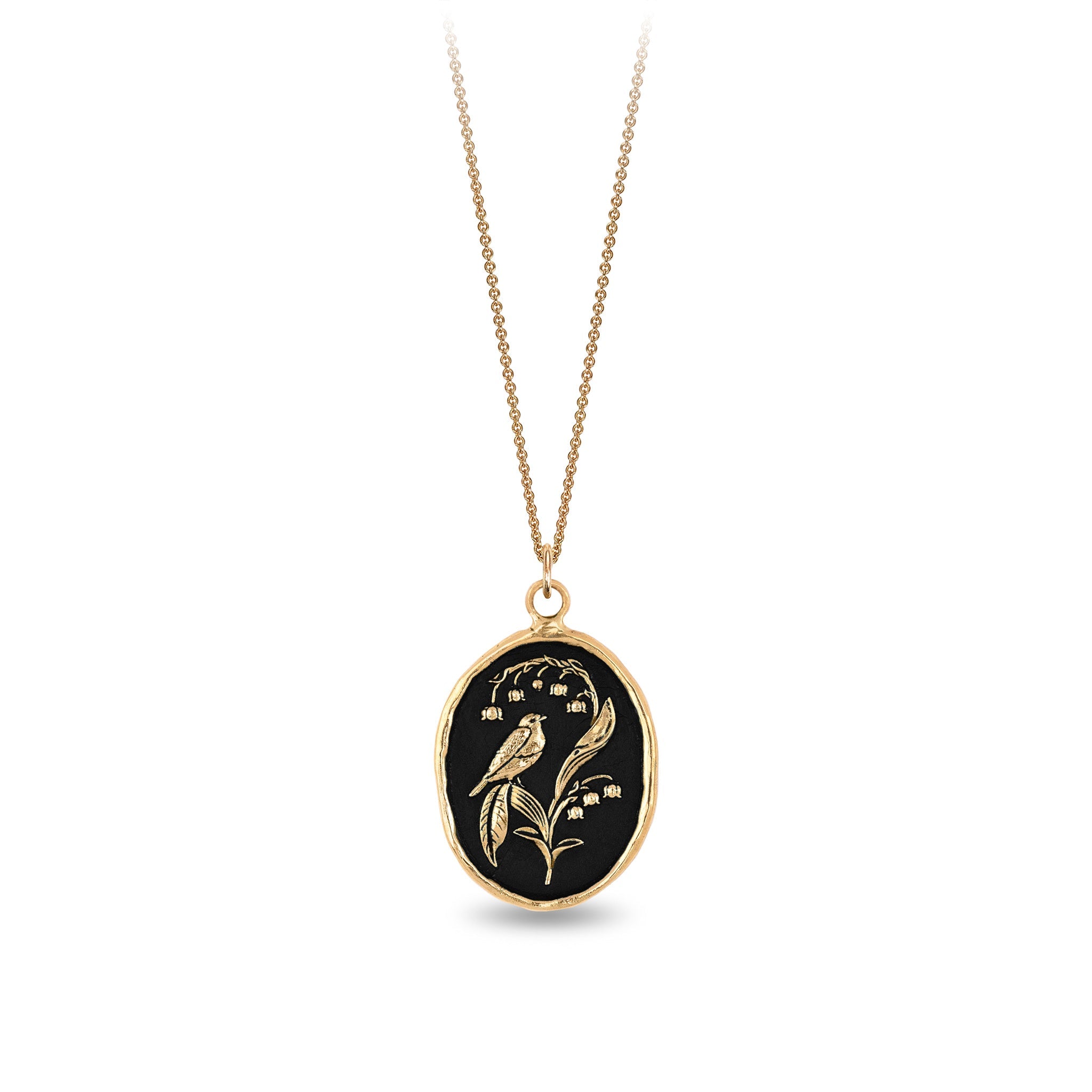 Return to Happiness 14K Gold Talisman