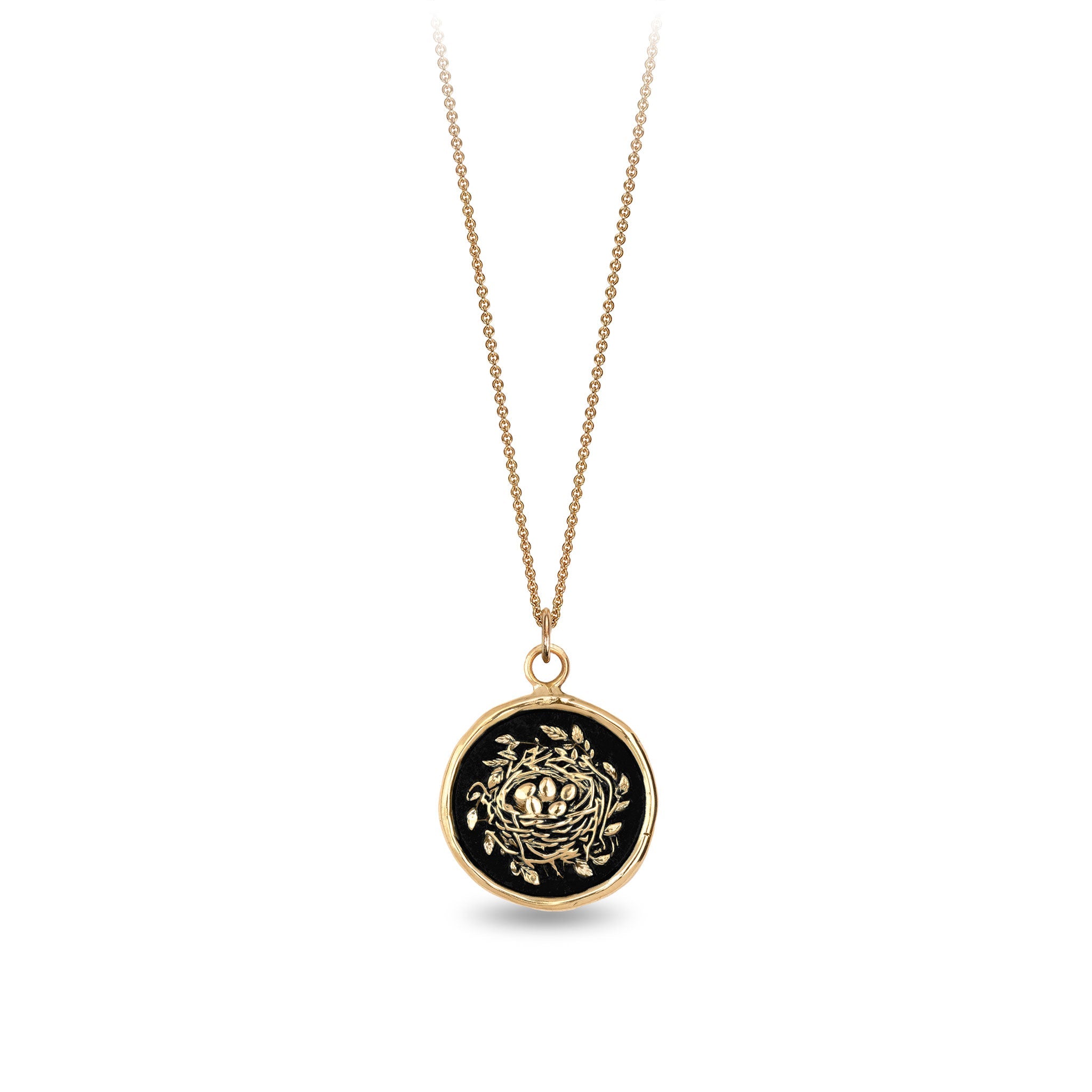 Safe and Sound 14K Gold Talisman