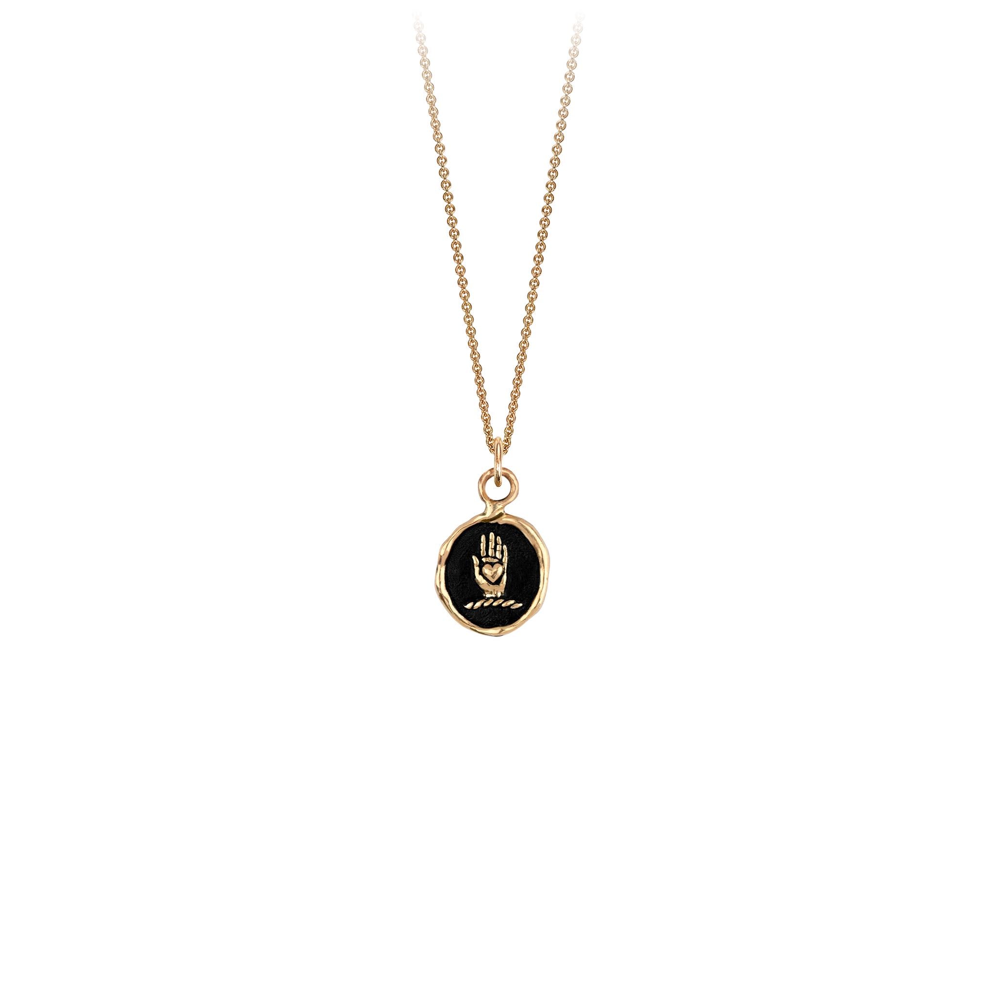 Sincere 14K Gold Appreciation Talisman