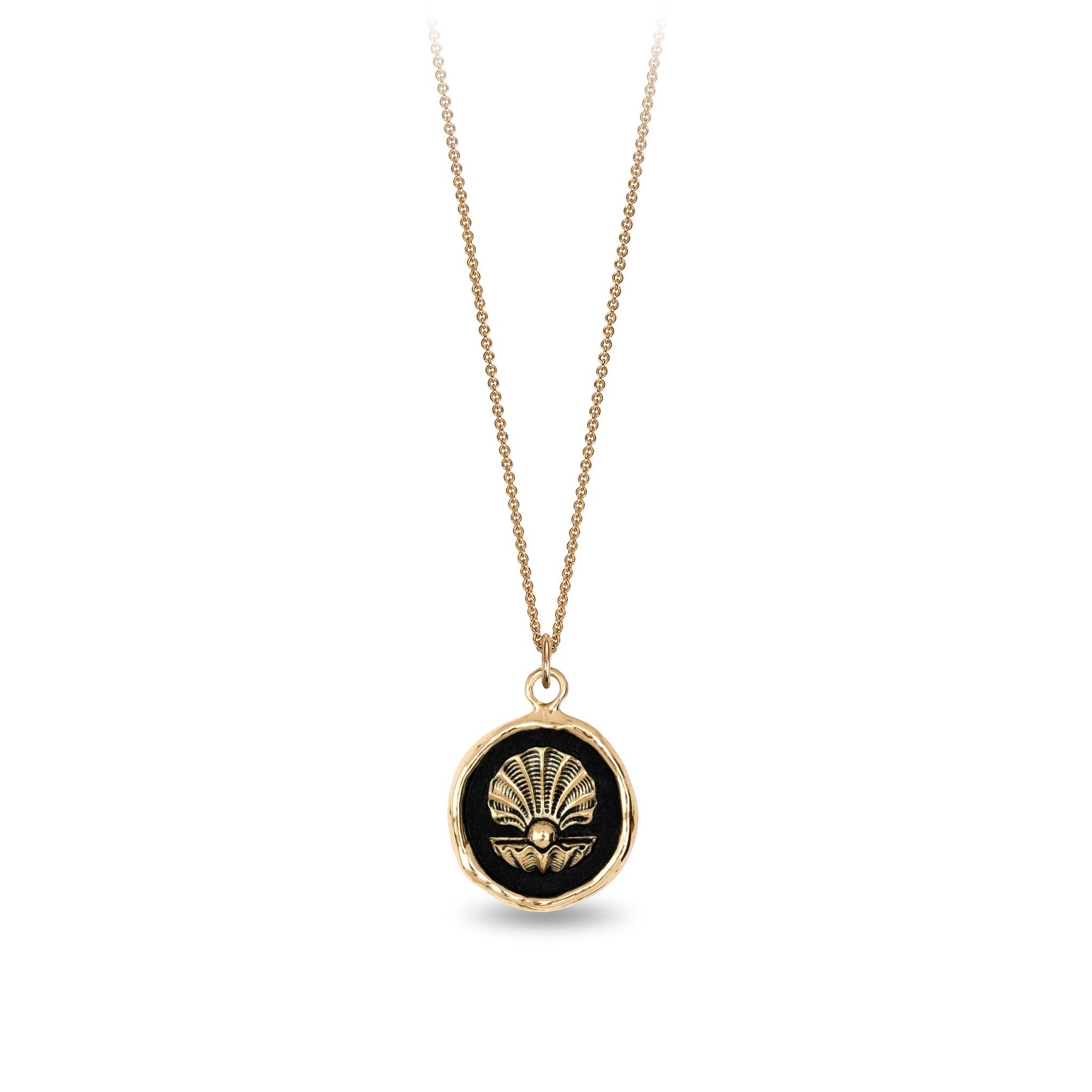 The World is Your Oyster 14K Gold Talisman