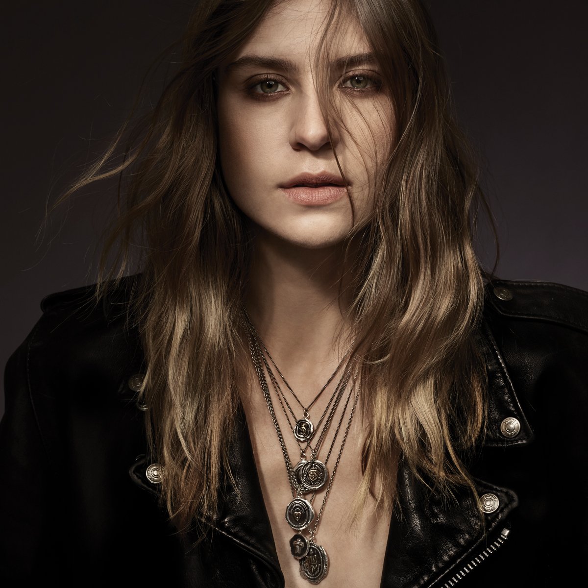 Pyrrha Five Fleur de Lys Talisman Necklace