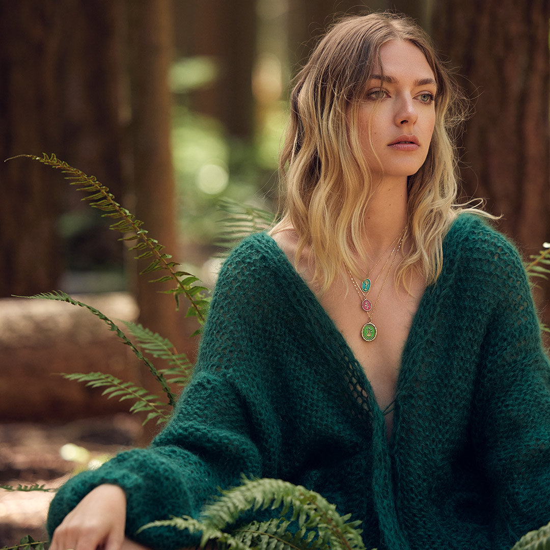 Slow Down 14K Gold Talisman - True Colors