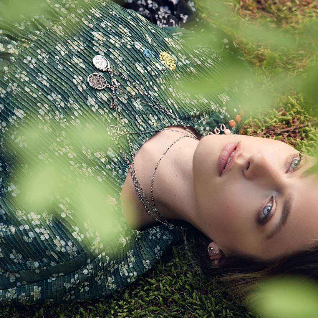 Black Onyx Faceted Stone Talisman Charm