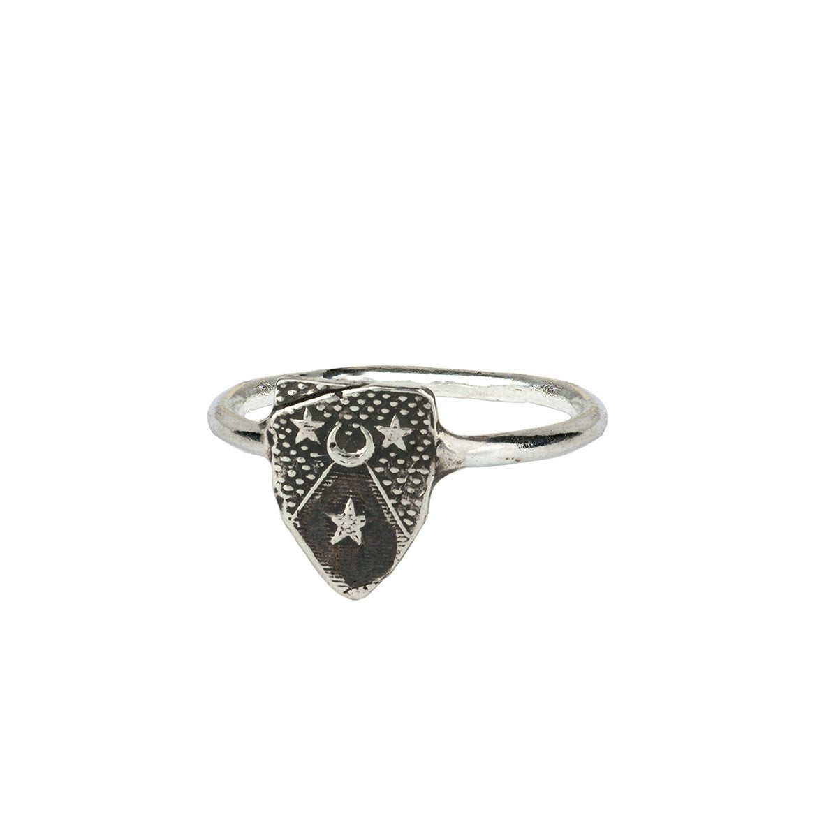 Moon & Stars Mini Talisman Ring - Pyrrha
- 1
