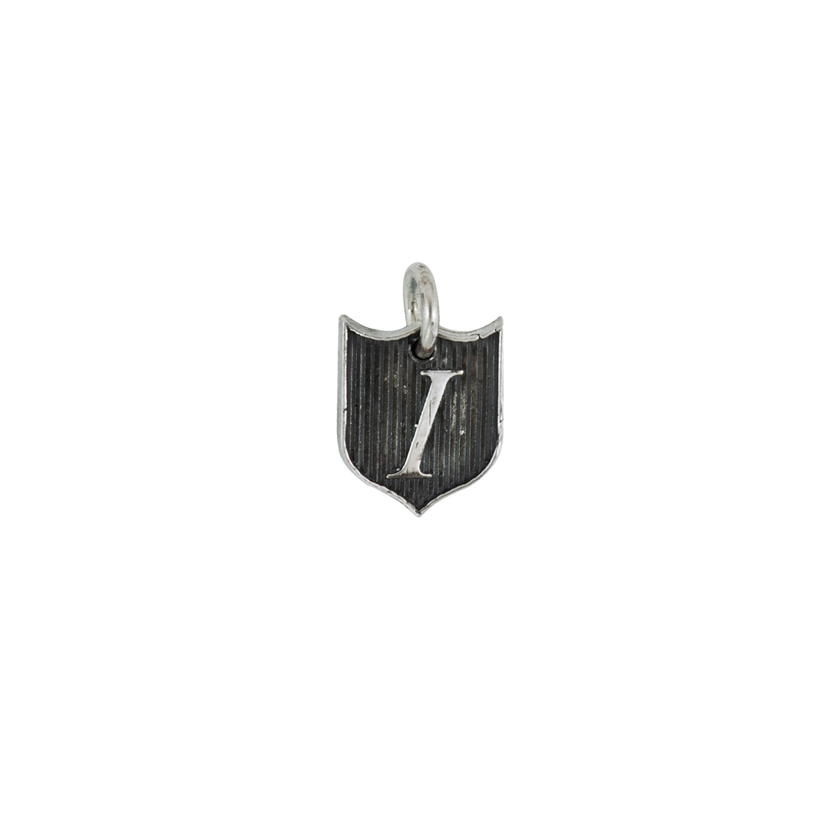 Medium Initial I Shield Charm - Pyrrha - 1