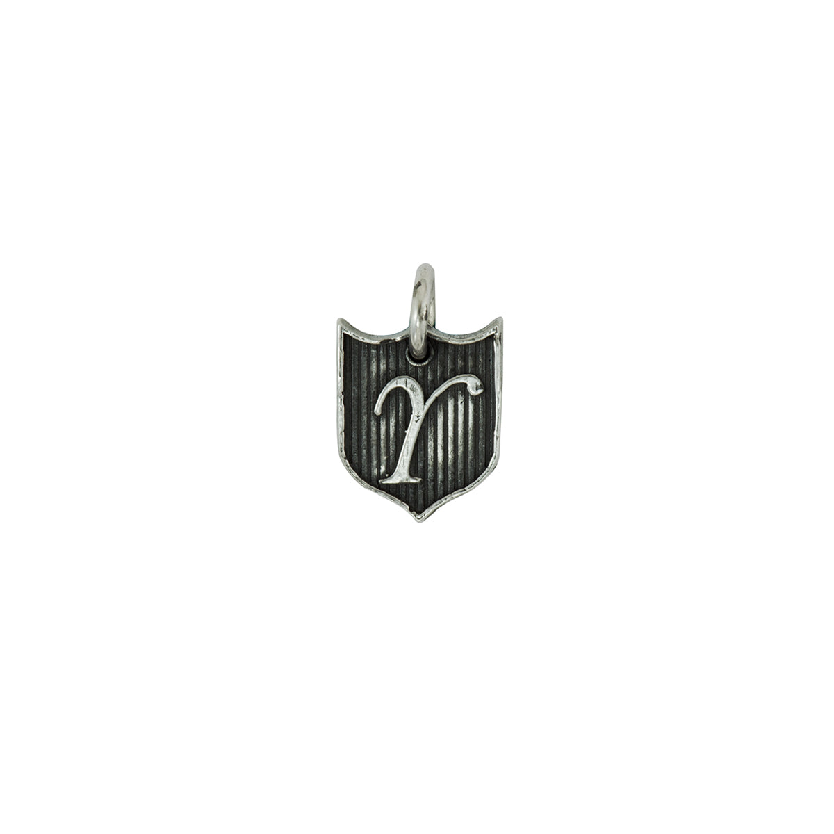 Medium Initial Y Shield Charm - Pyrrha - 1