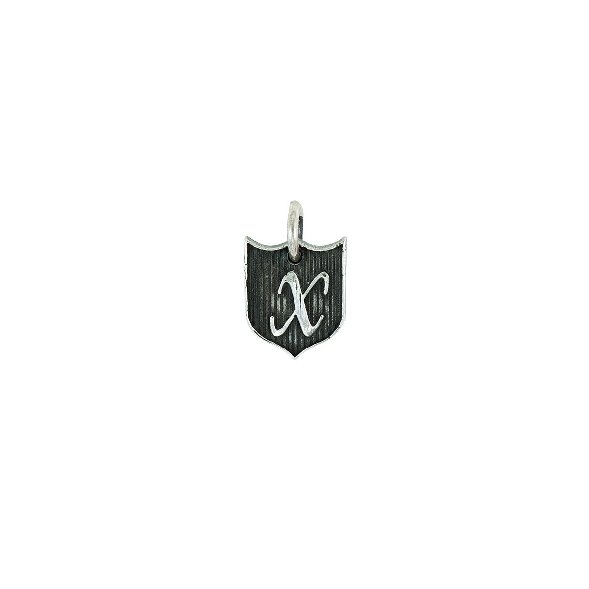 Petite Initial Shield Charm - Pyrrha
- 25