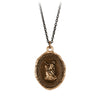 Pyrrha Andromeda Goddess Talisman Necklace Bronze