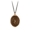 Pyrrha Artemis Goddess Talisman Necklace Bronze