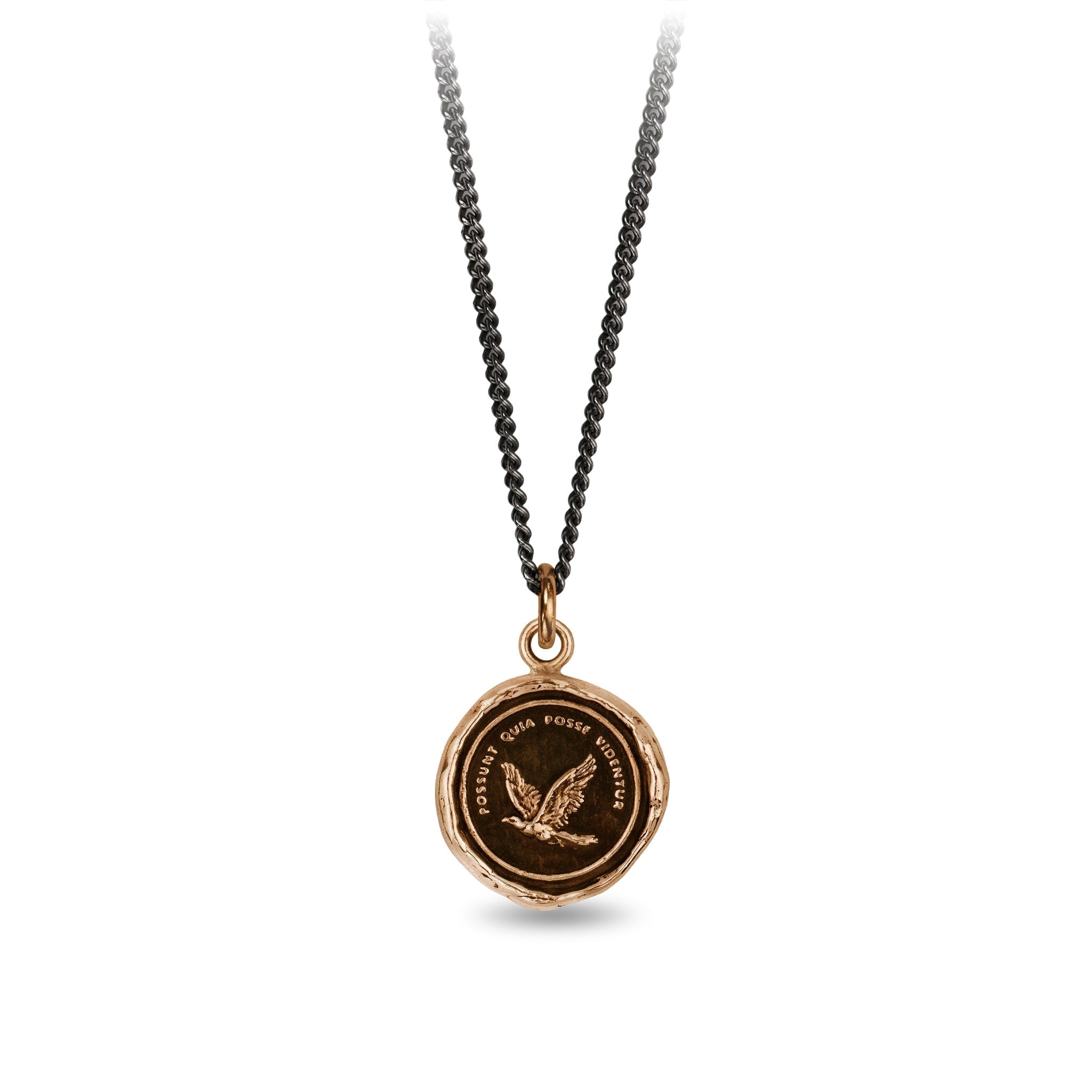 Pyrrha Believe You can Talisman Necklace