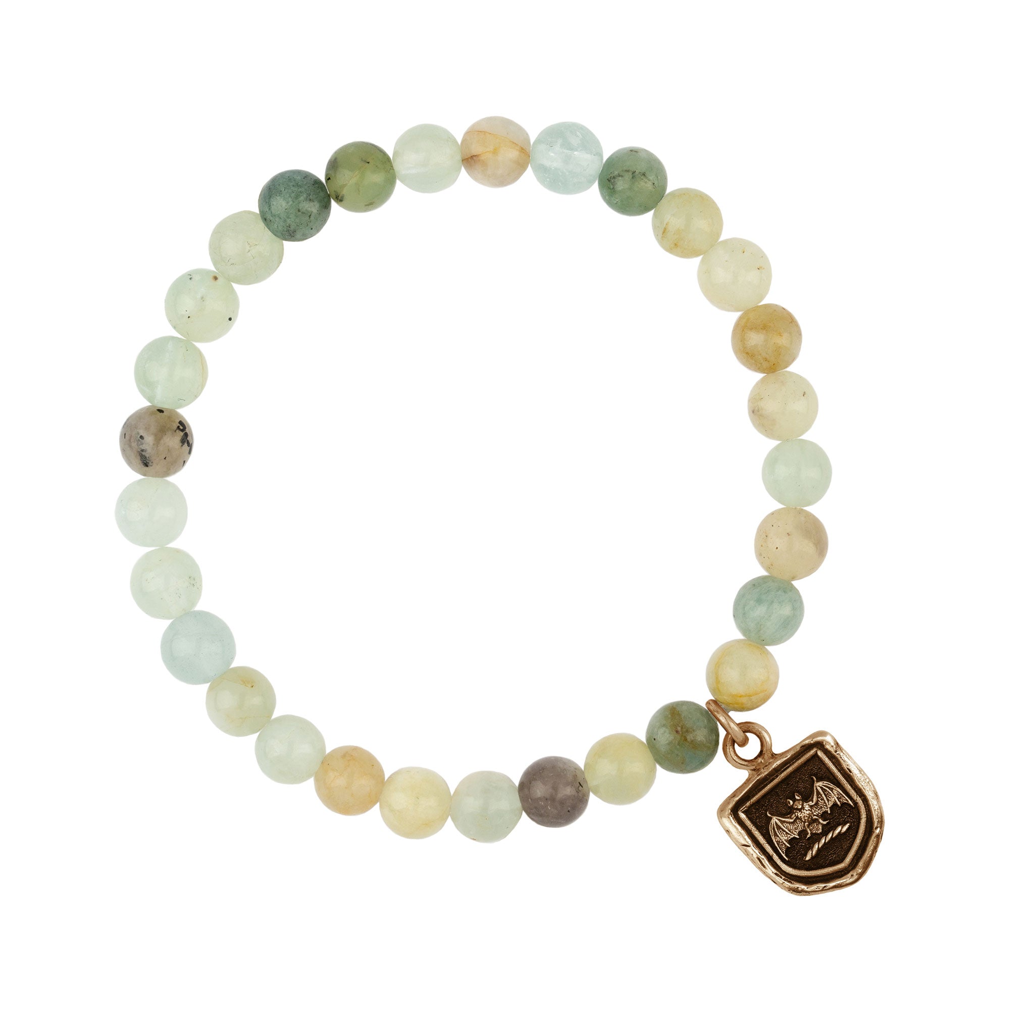 Pyrrha Brave Appreciation Talisman Stretch Stone Bracelet