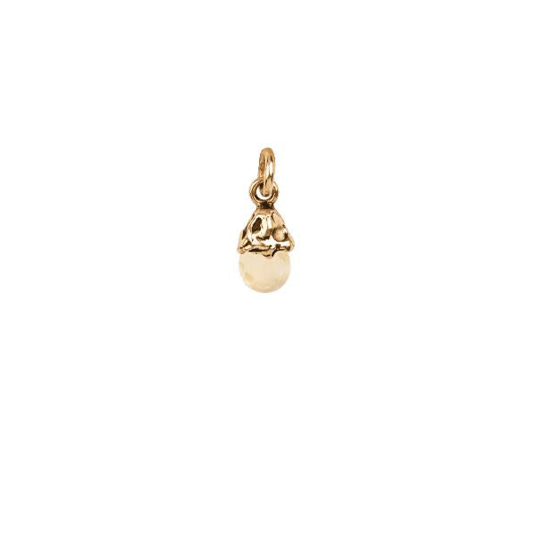 A bronze capped charm representing confidence.