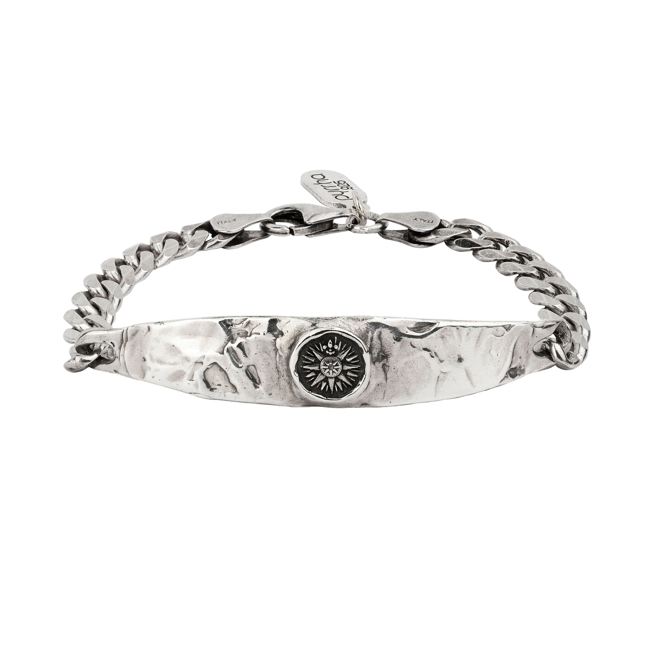 Direction Wide Bar Bracelet