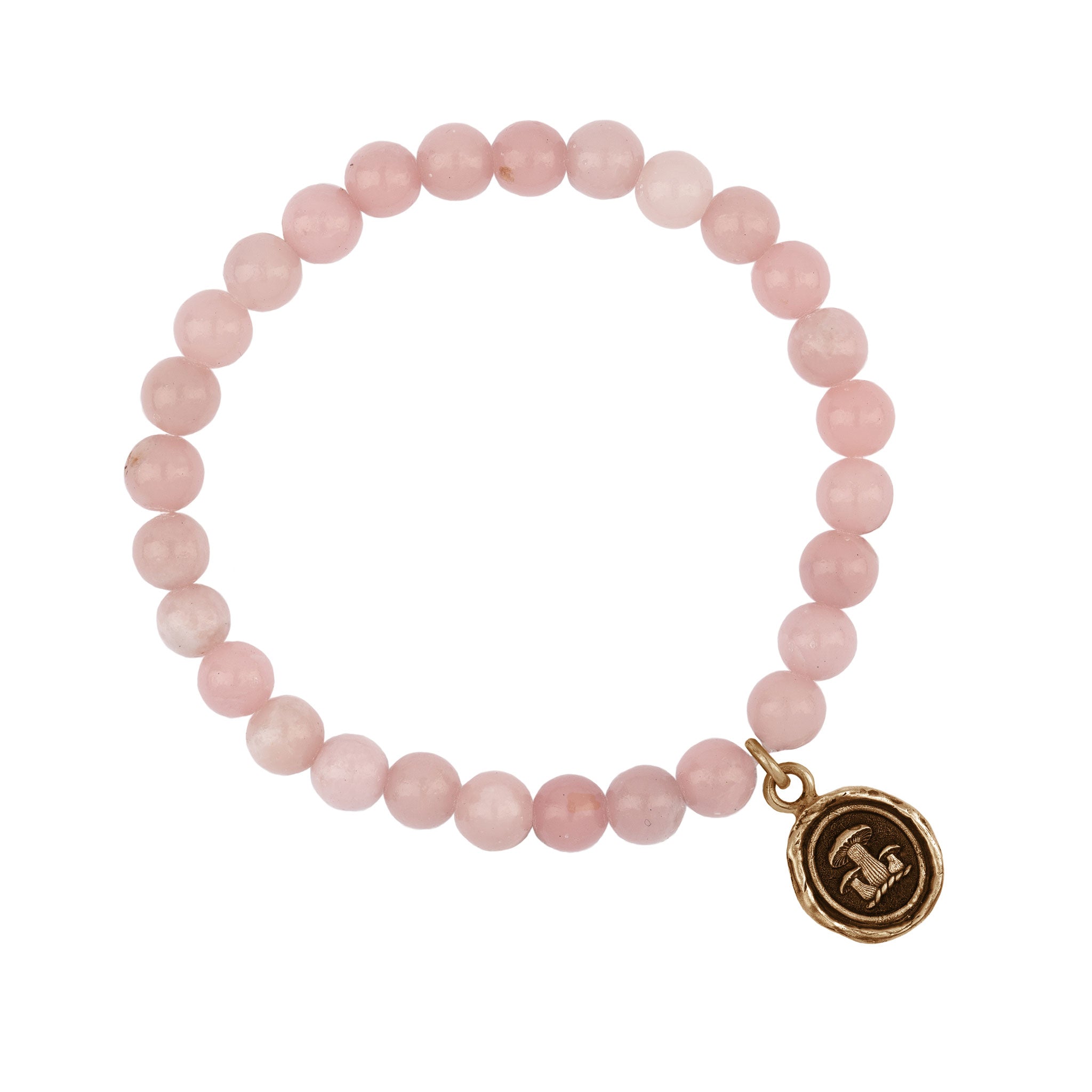 Pyrrha Earthy Appreciation Talisman Stretch Stone Bracelet