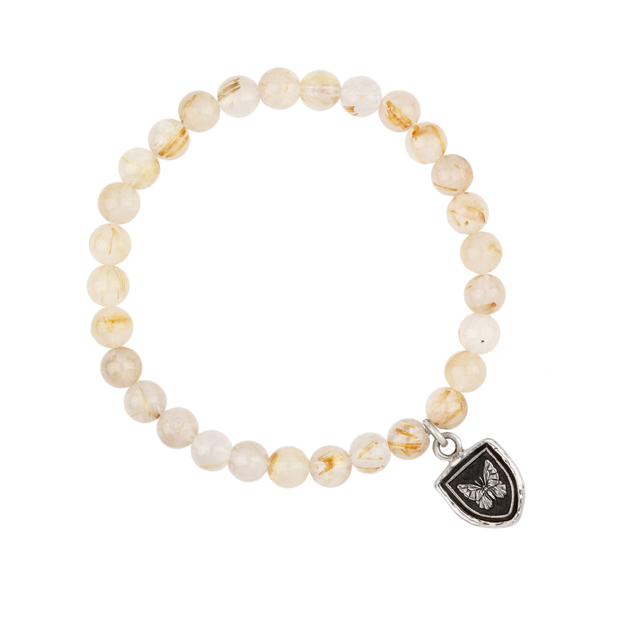Pyrrha Ever Changing Appreciation Talisman Stretch Stone Bracelet