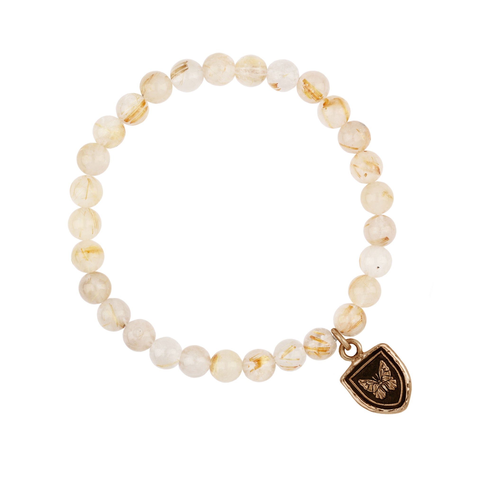 Pyrrha Ever Changing Appreciation Talisman Stretch Stone Bracelet
