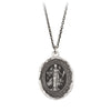 Pyrrha Hecate Goddess Talisman Necklace Silver