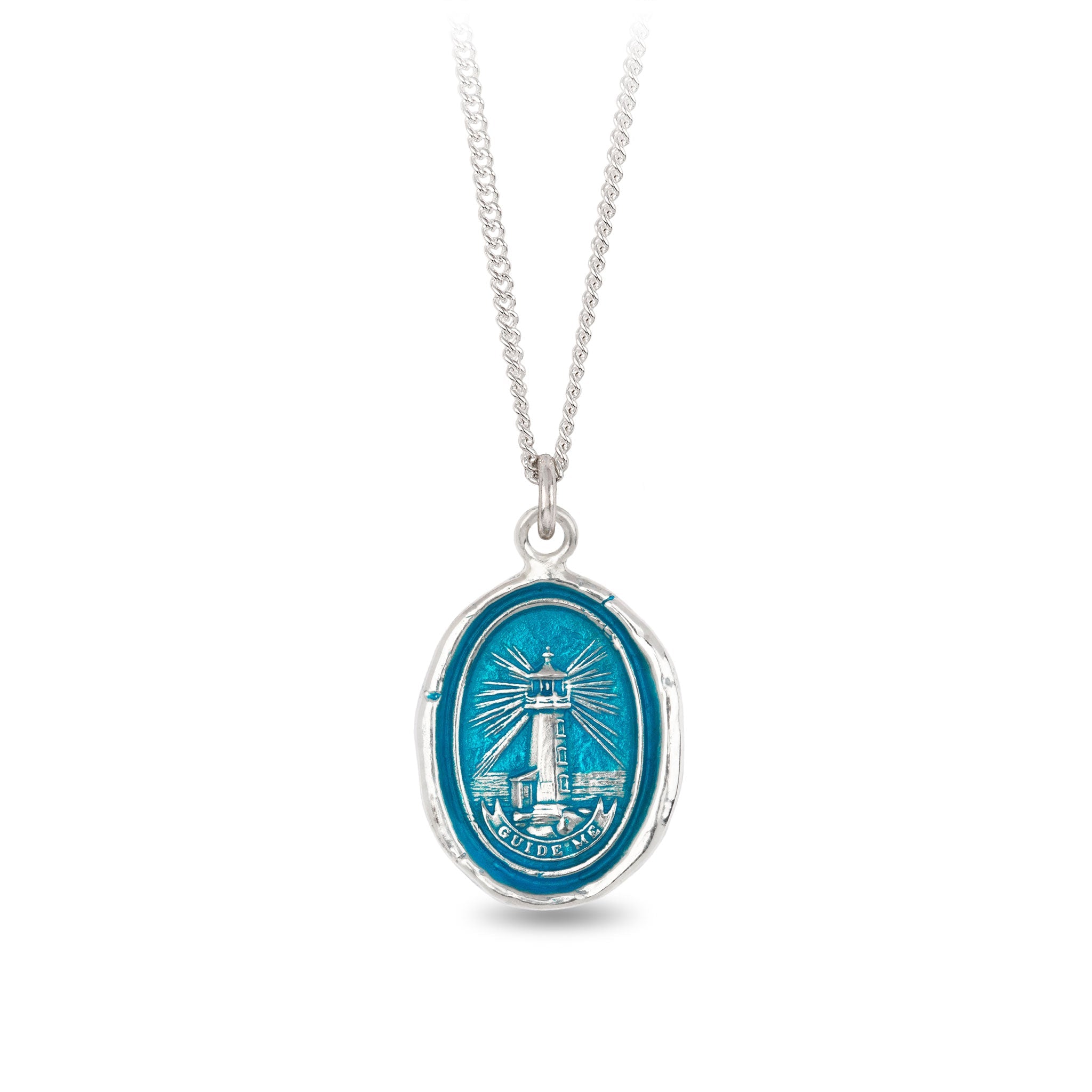 Lighthouse Talisman - Capri Blue