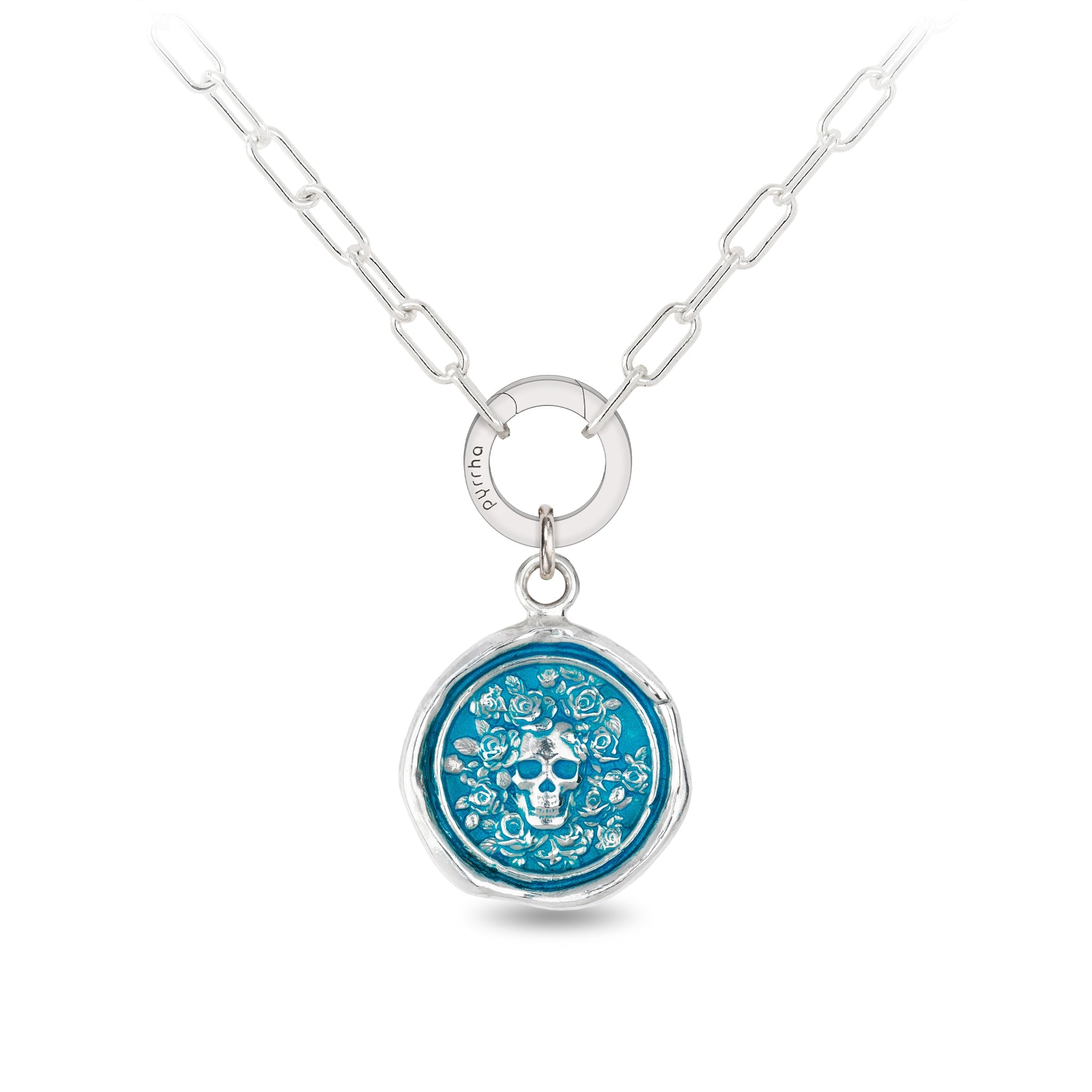Live Every Moment Talisman - Capri Blue