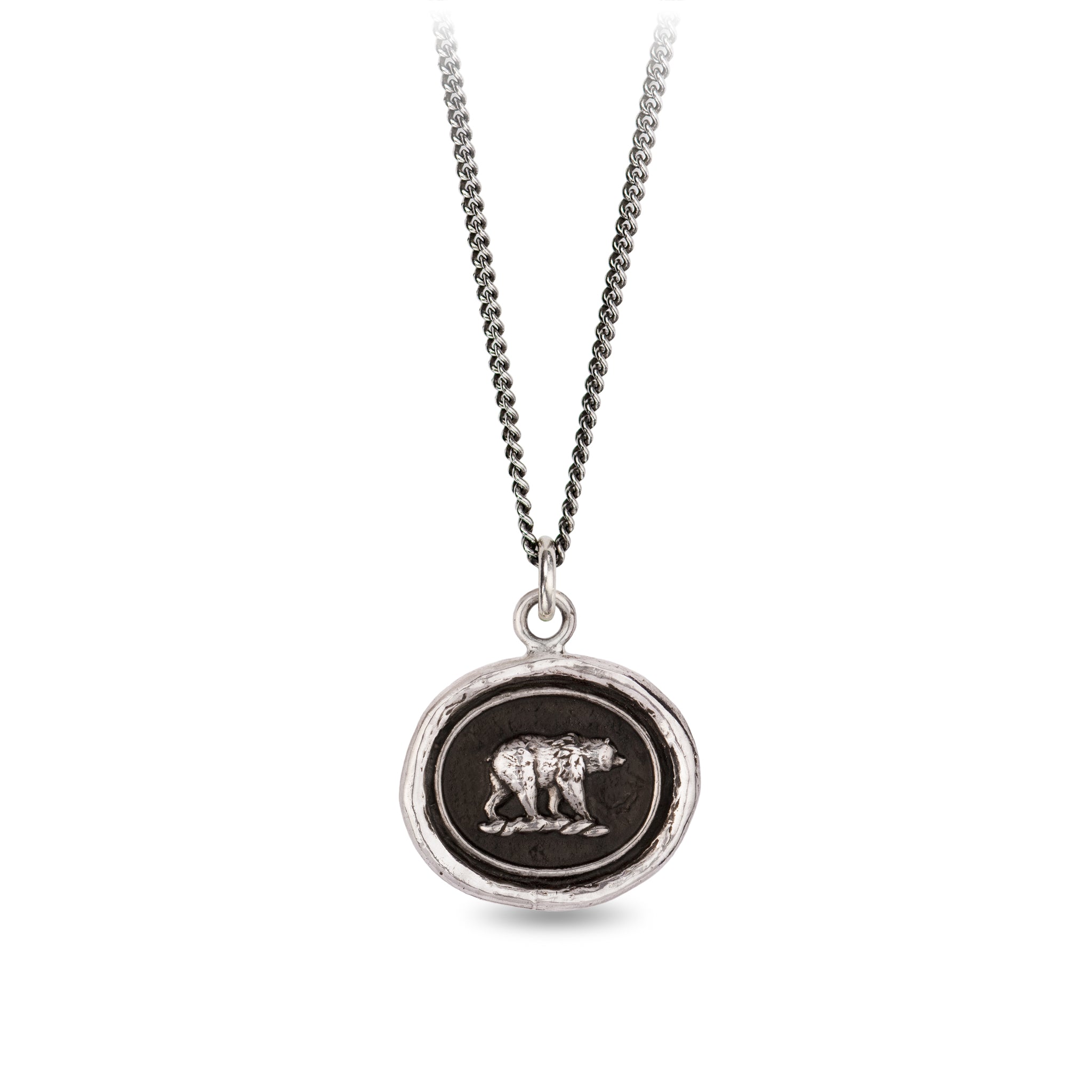 Pyrrha Mother Bear Talisman Necklace