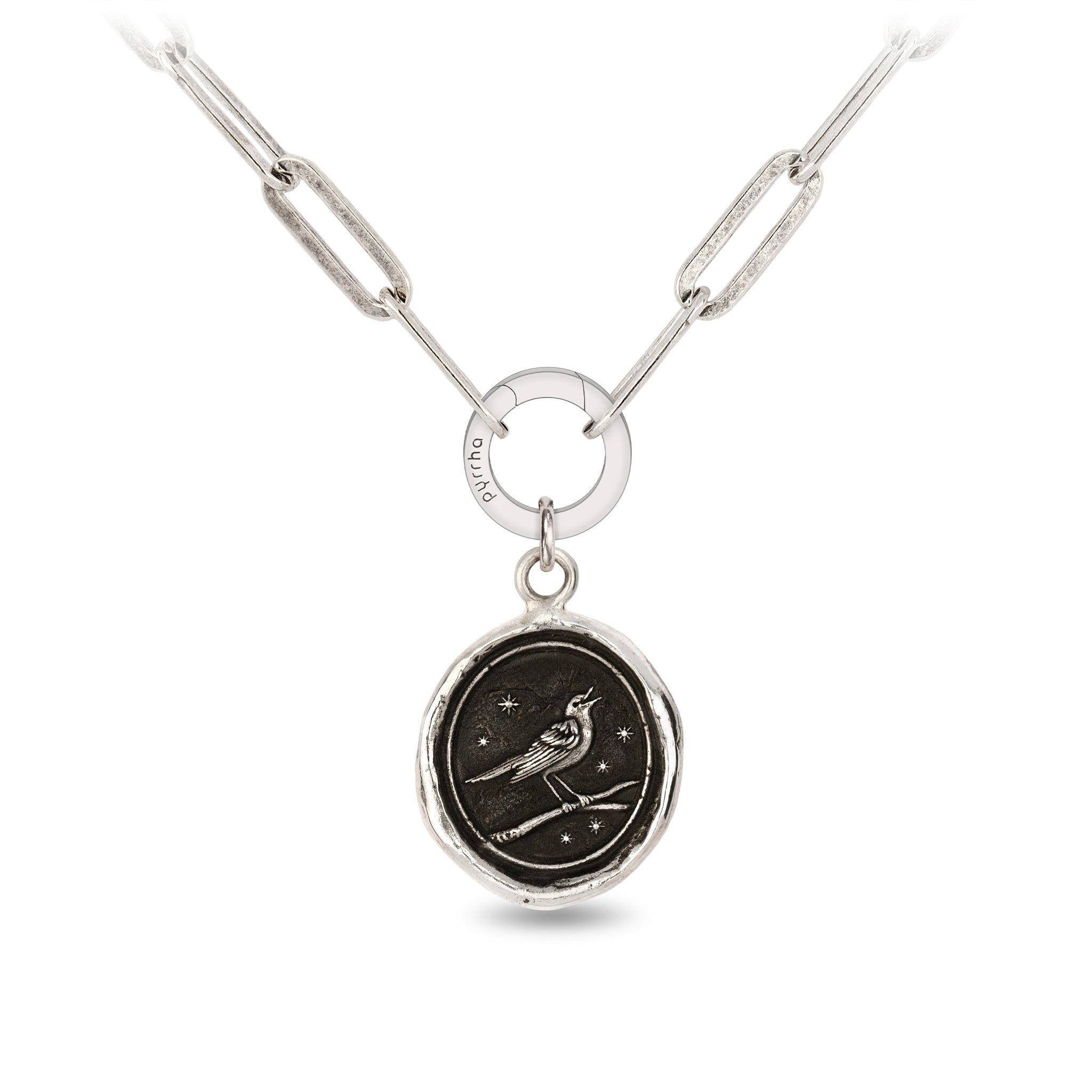 Nightingale Large Paperclip Chain Necklace