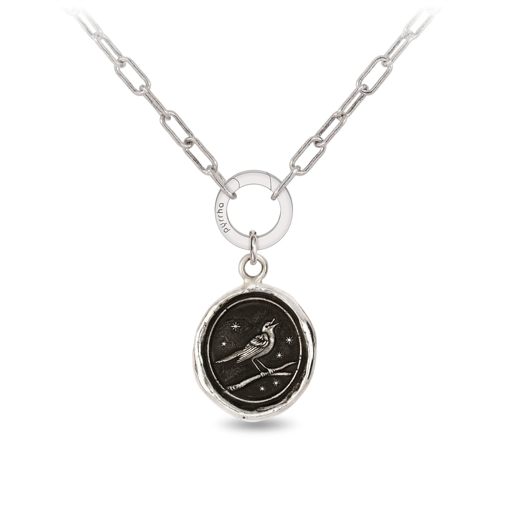 Nightingale Small Paperclip Chain Necklace