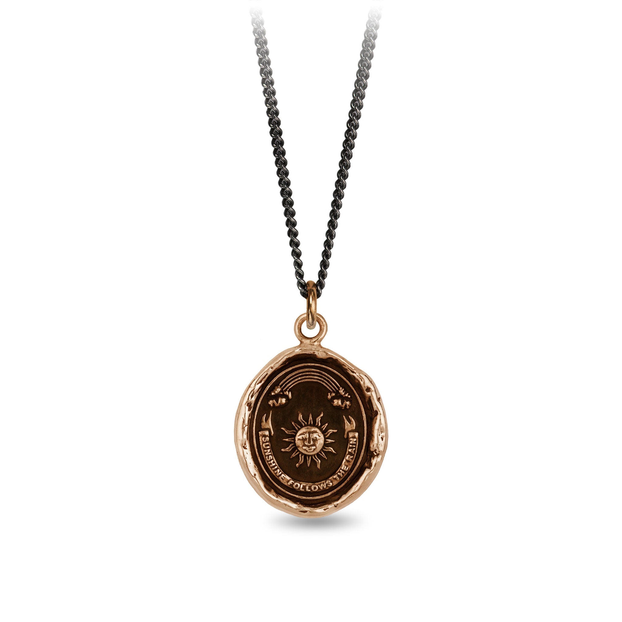 Pyrrha Rainbow Talisman Necklace