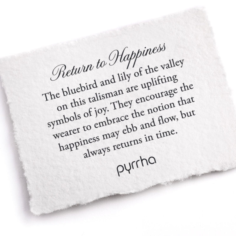 Return to Happiness Small Paperclip Chain Necklace
