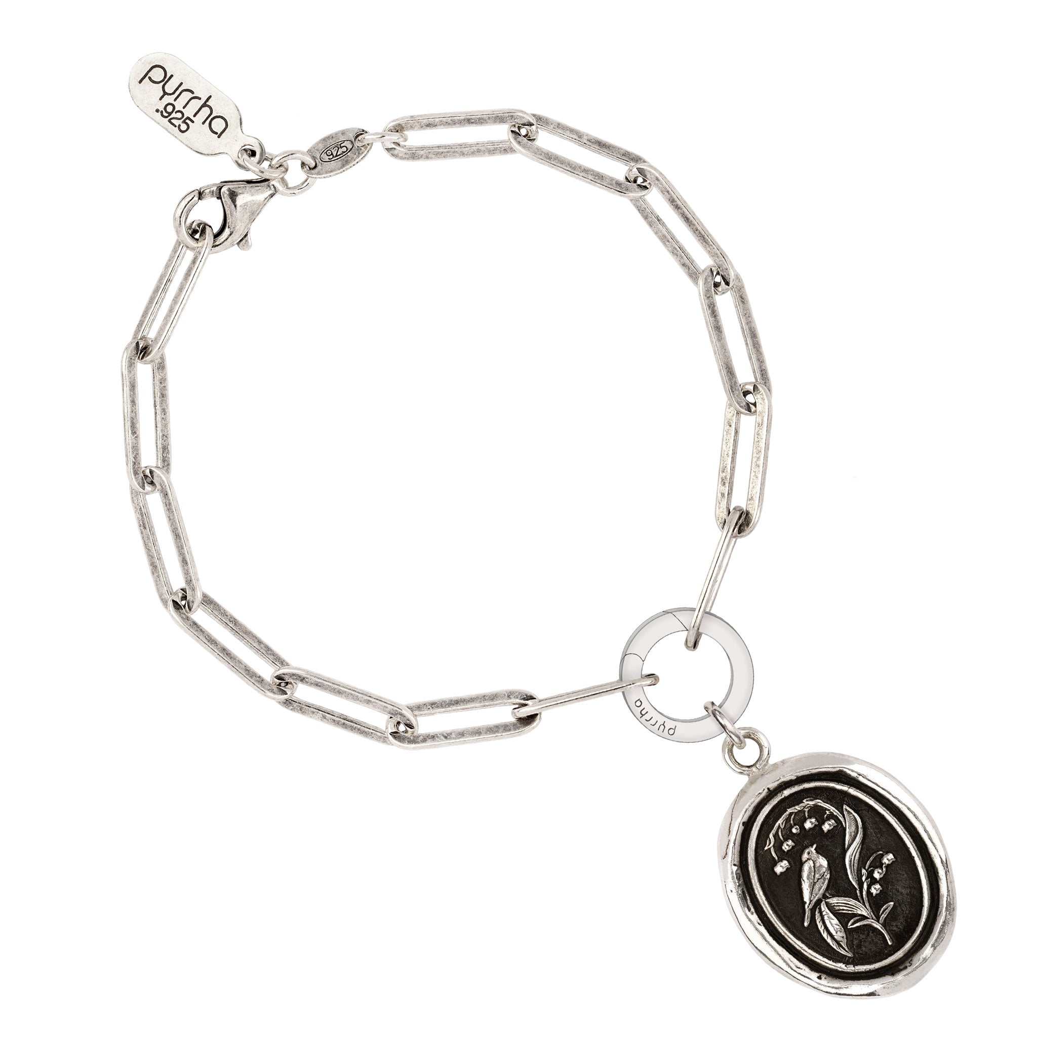 Return to Happiness Paperclip Chain Bracelet