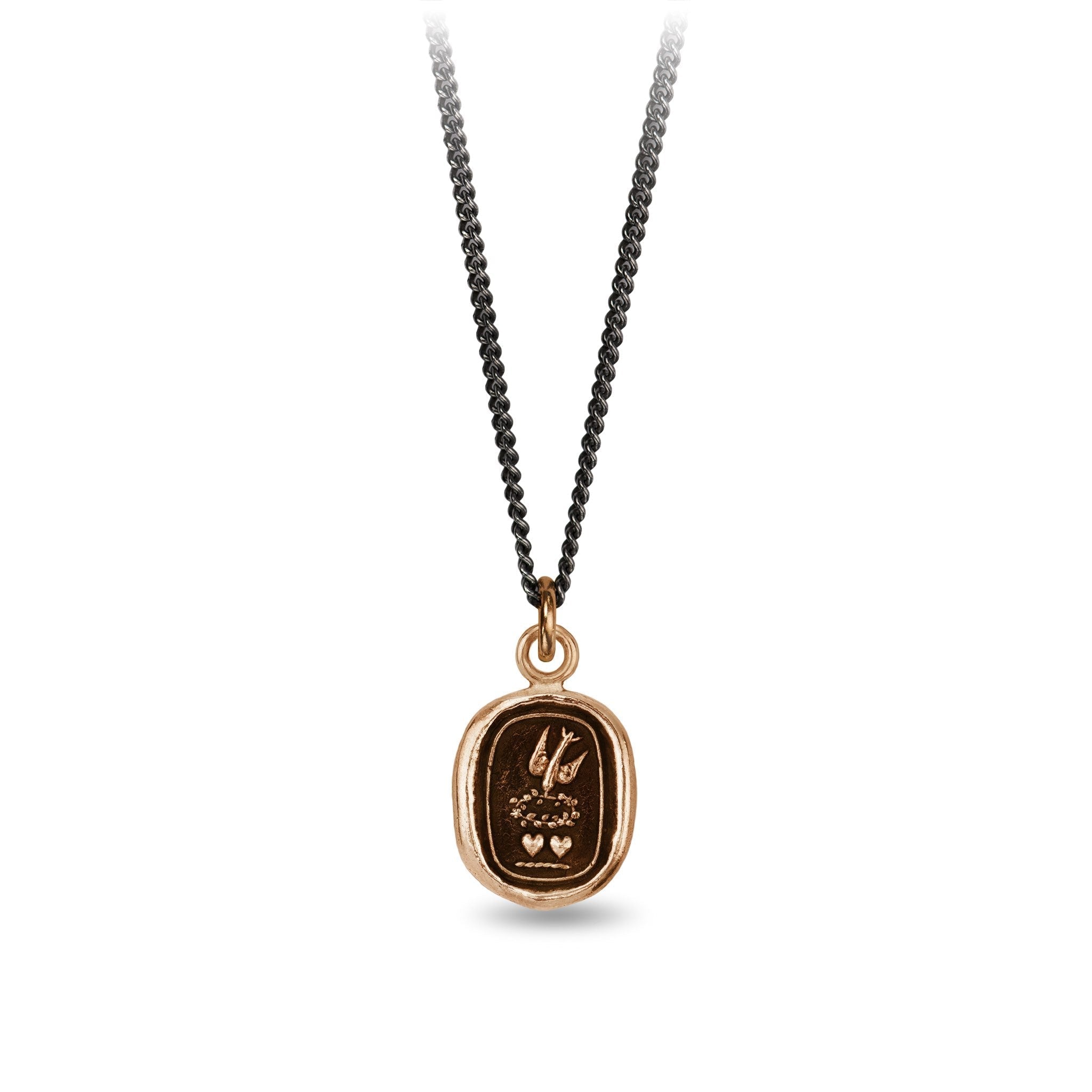 Pyrrha Soul Mates Talisman Necklace