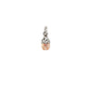A sterling silver attraction charm capped with a sunstone.