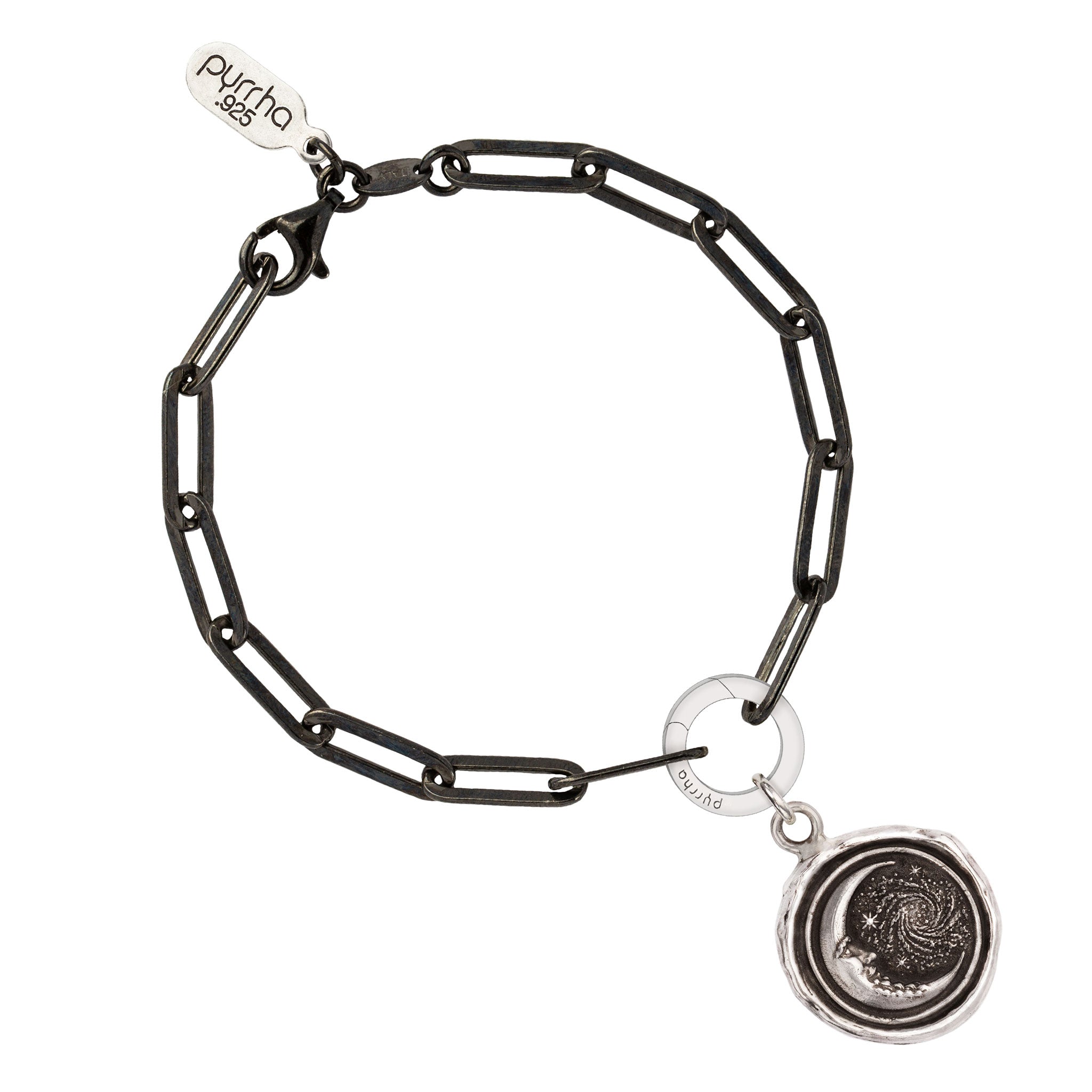 Trust the Universe Paperclip Chain Bracelet