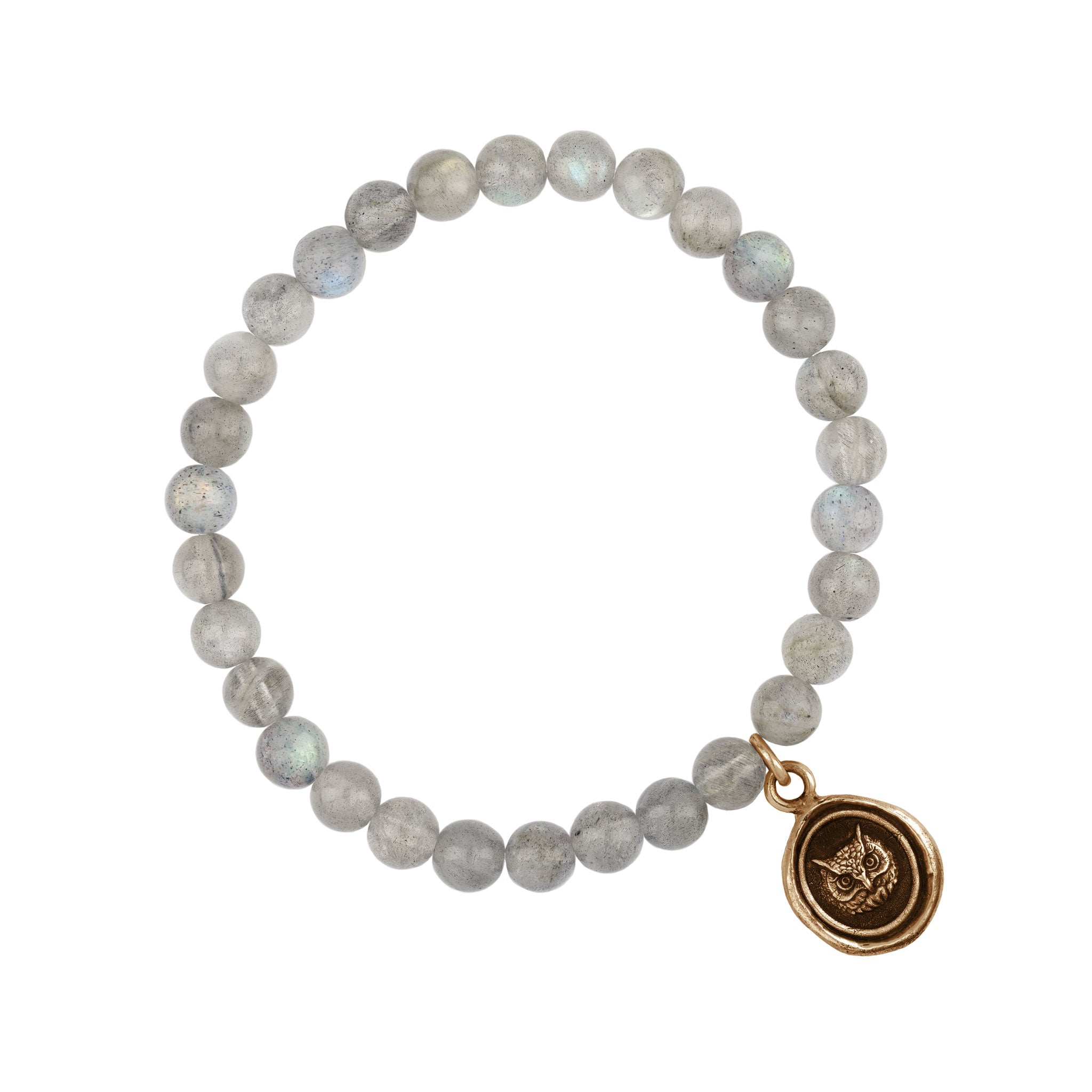 Pyrrha Witty Appreciation Talisman Stretch Stone Bracelet